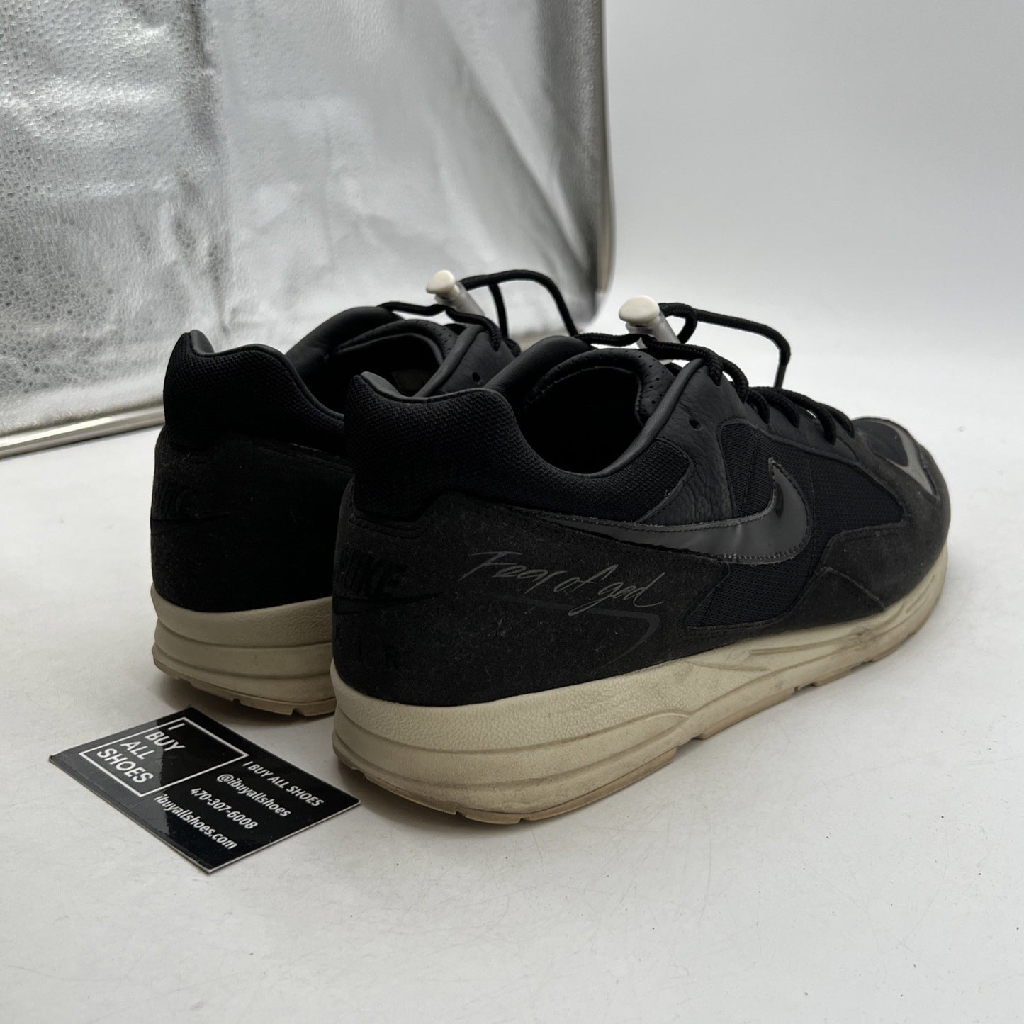 Size 12 - Nike Fear Of God x Air Skylon 2 Black (BQ2752-001)