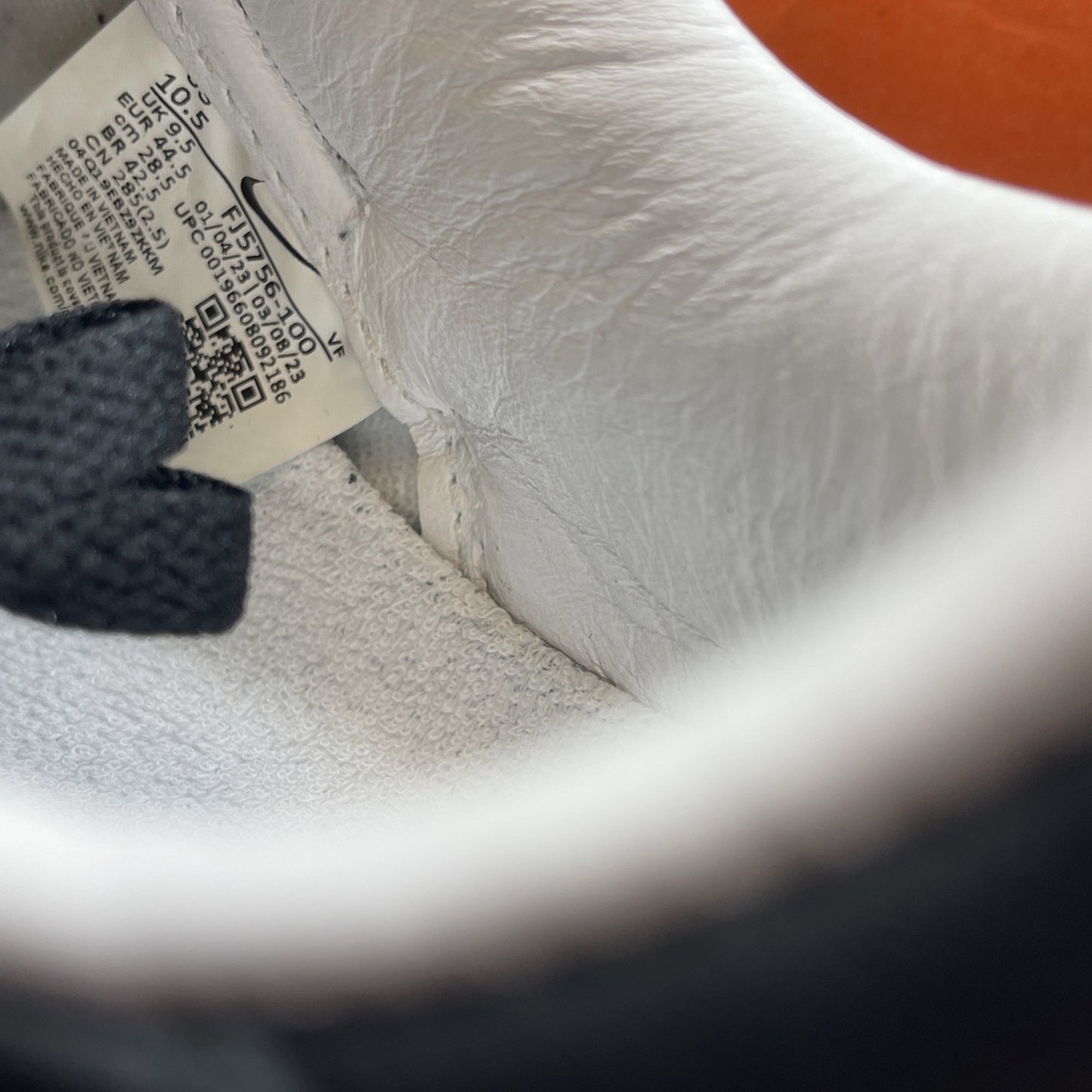 Size 10.5 - Nike Air Force 1 Low x Terror Squad Black White Leather (FJ5756-100)