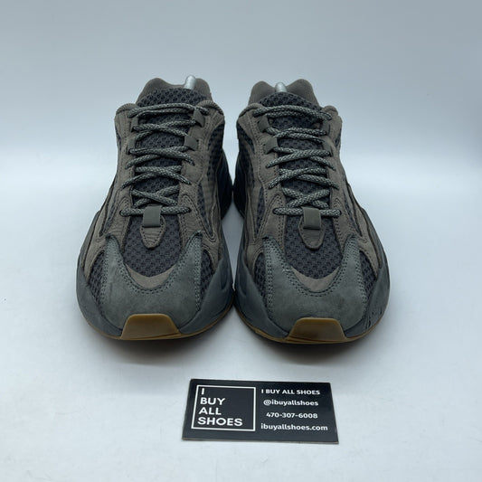 Size 9.5 - adidas Yeezy Boost 700 V2 Geode Brown Black Suede Leather (EG6860)