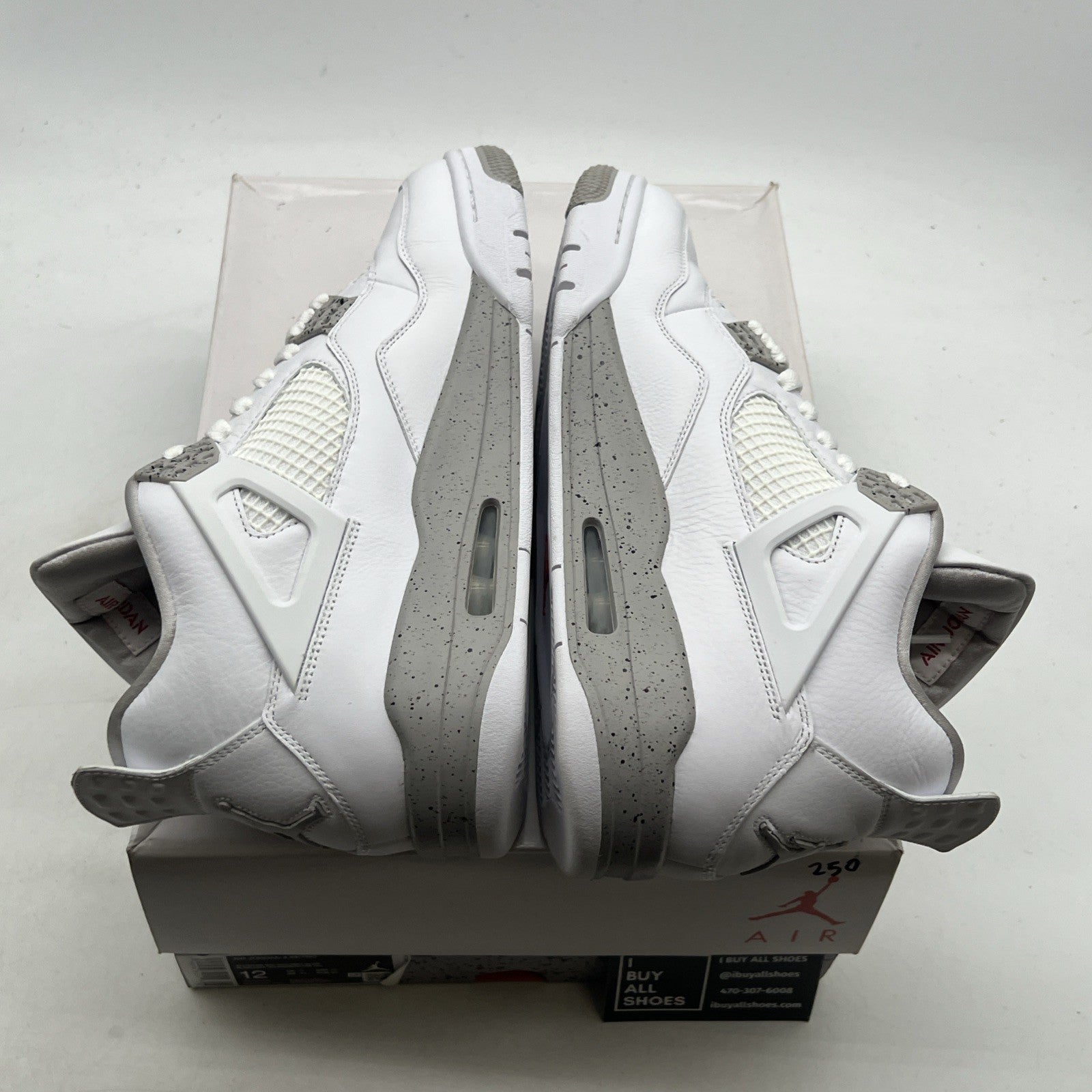 Size 12 - Air Jordan 4 Retro Mid White Oreo (CT8527-100)