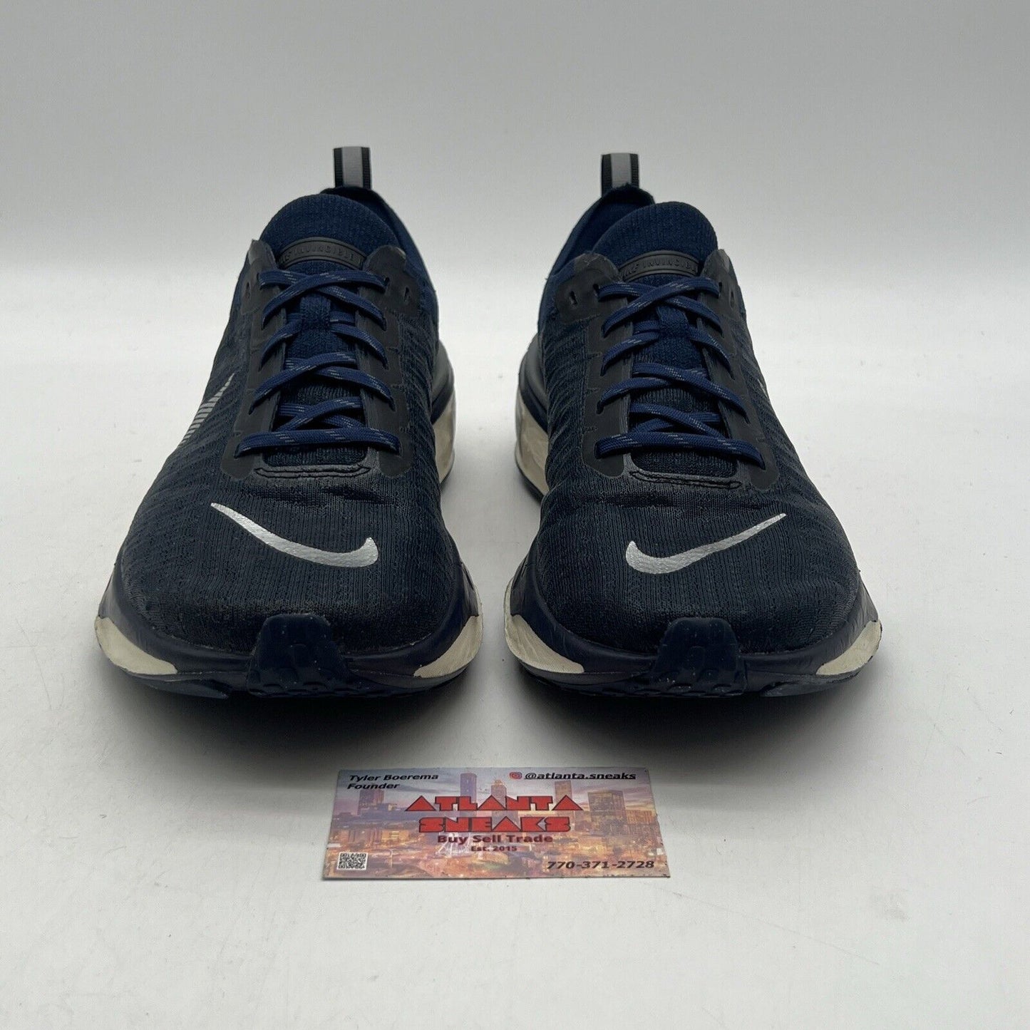 Size 10.5 - Nike ZoomX Invincible Run Flyknit 3 College Navy (DR2615-400)