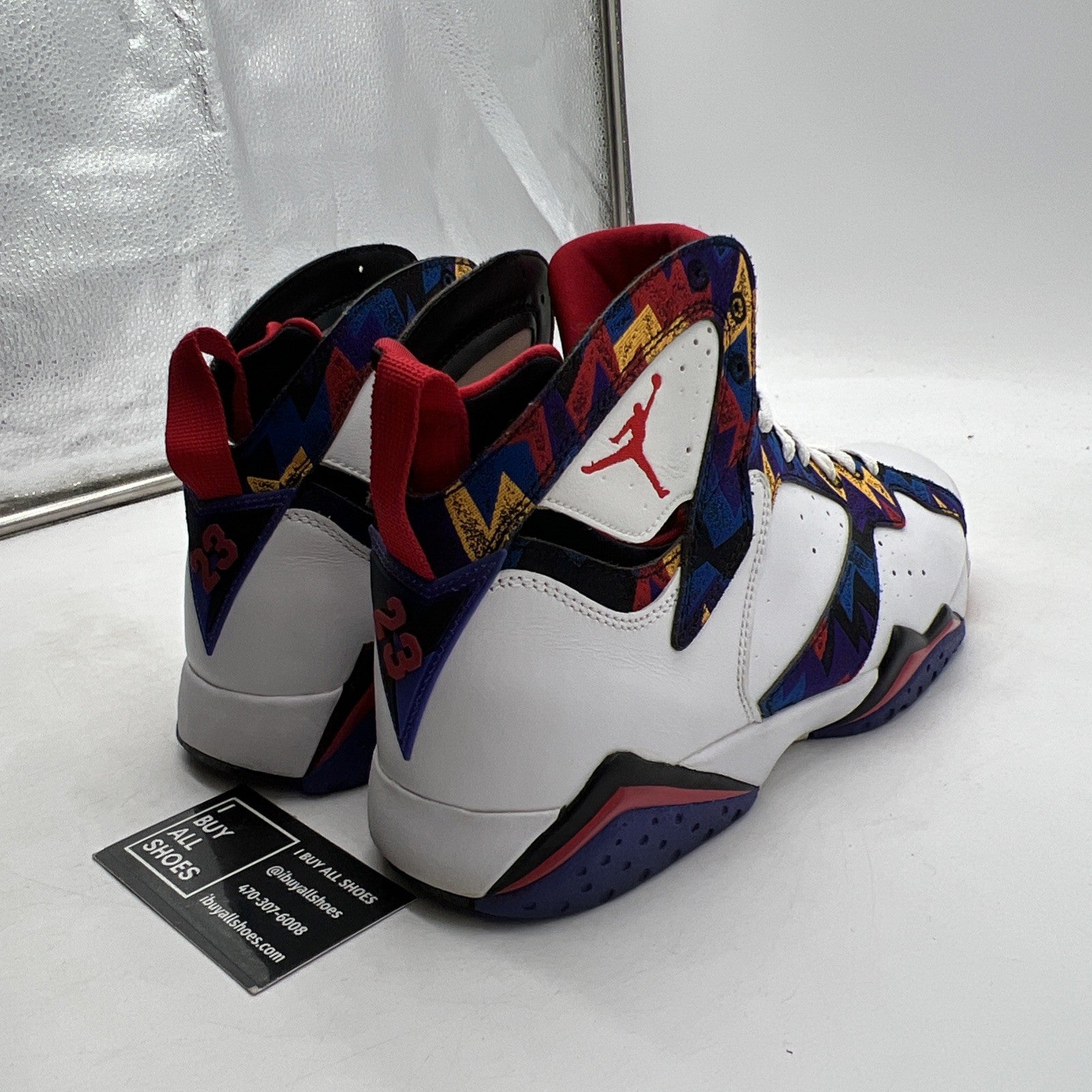 Size 10.5 - Air Jordan 7 Retro Sweater (304775-142)