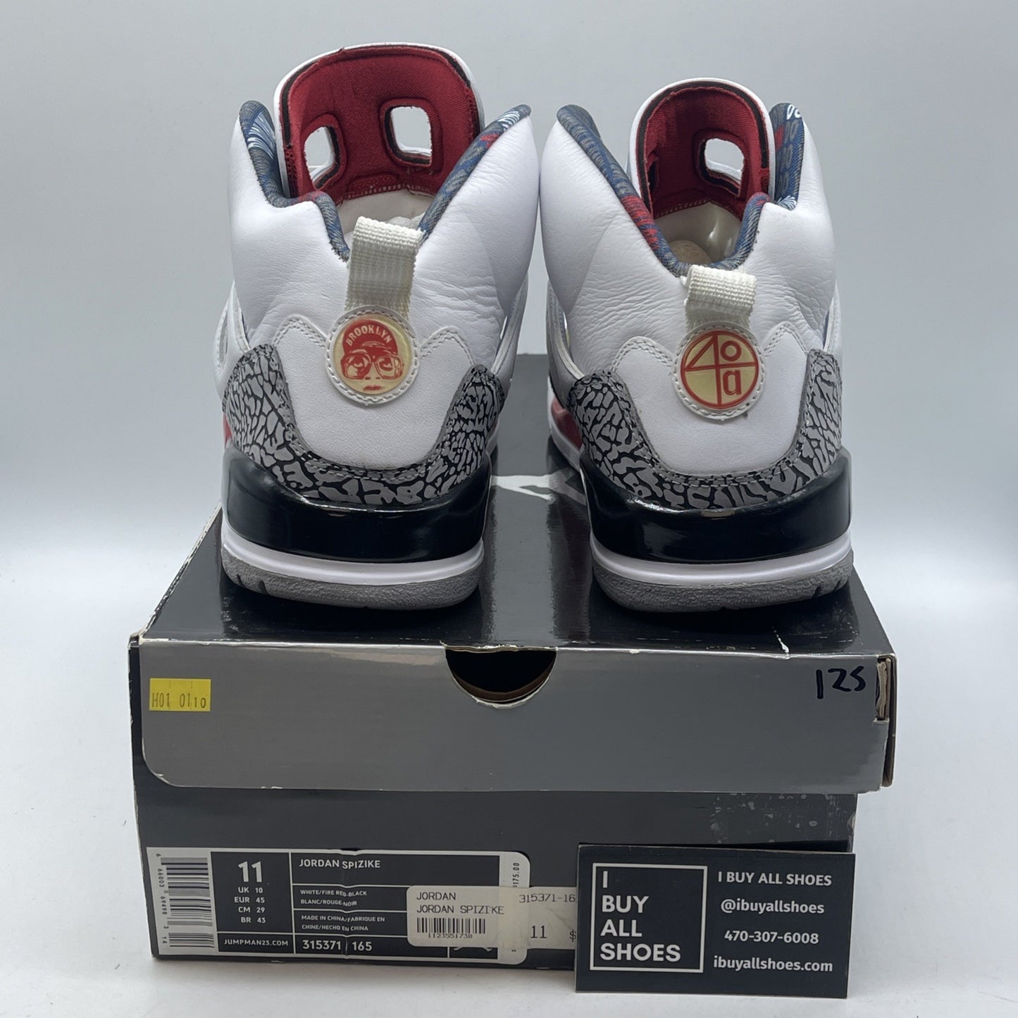 Size 11 - Jordan Spizike Mars Blackmon Suede Leather (315371-165)
