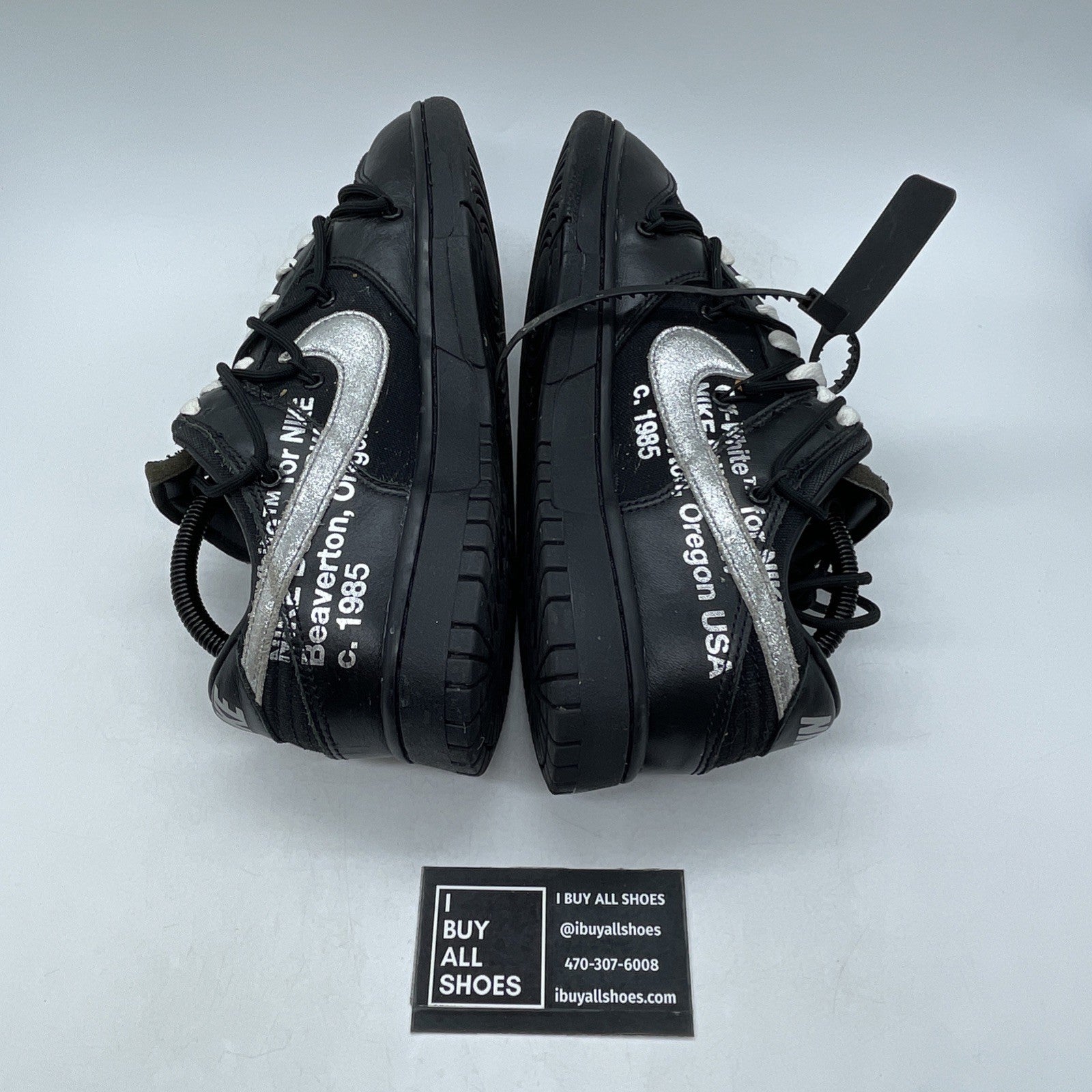 Size 8.5 - Off-White x Nike Dunk Low Lot 50 of 50 (DM1602-001)