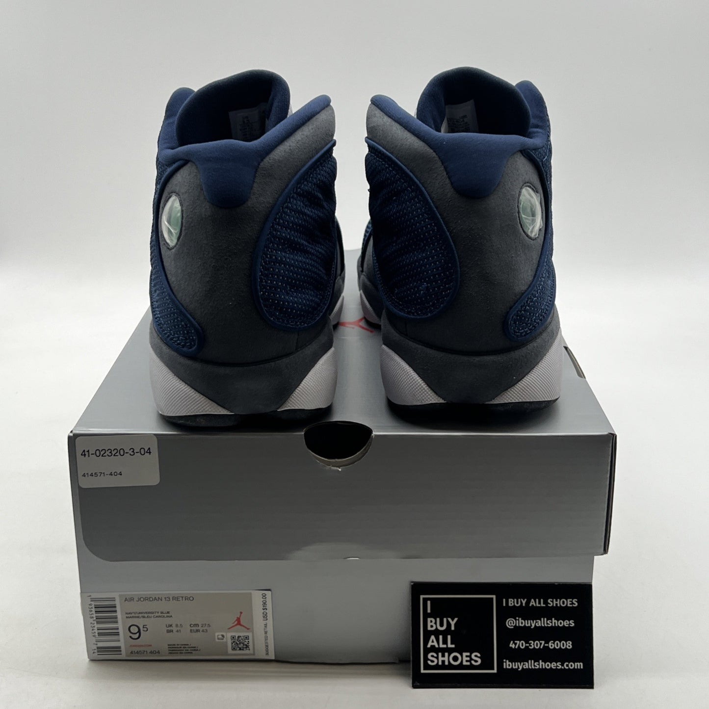 Size 9.5 - Air Jordan 13 Retro Mid Flint (414571-404)