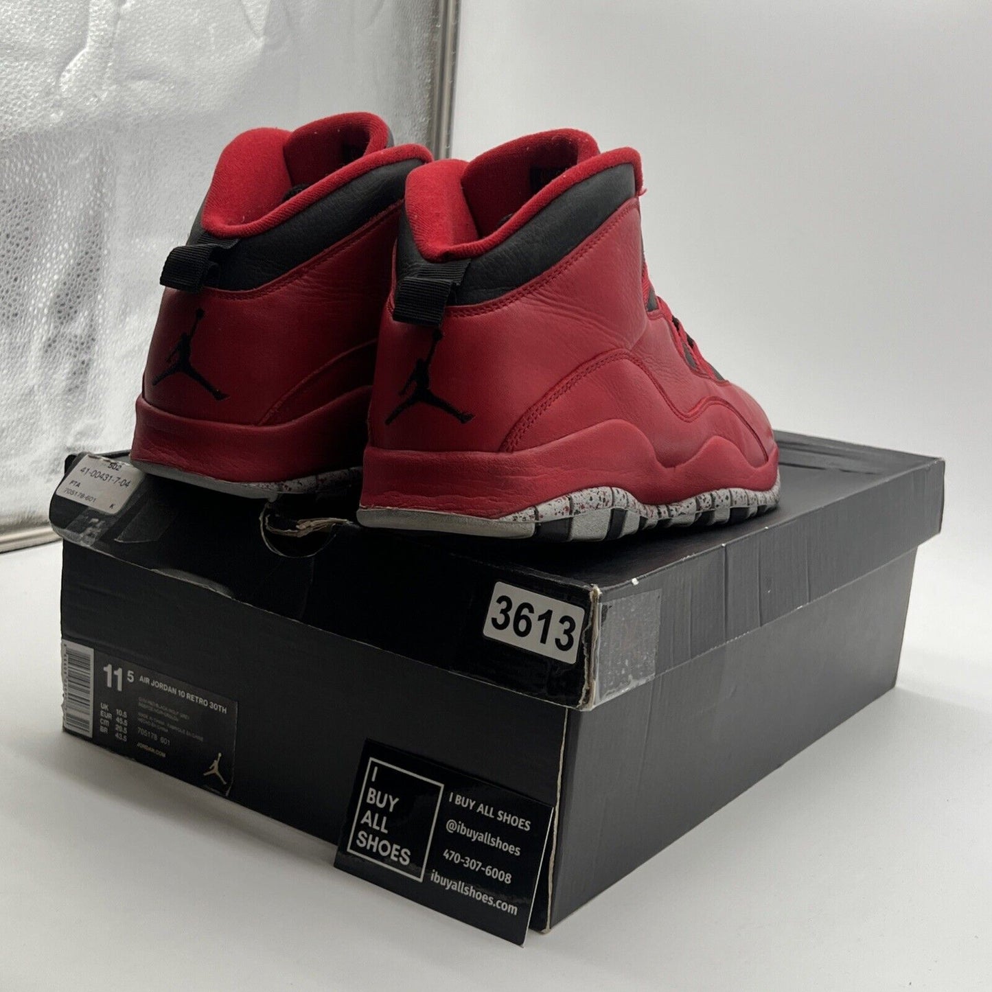 Size 11.5 - Air Jordan 10 Retro Bulls Over Broadway (705178-601)