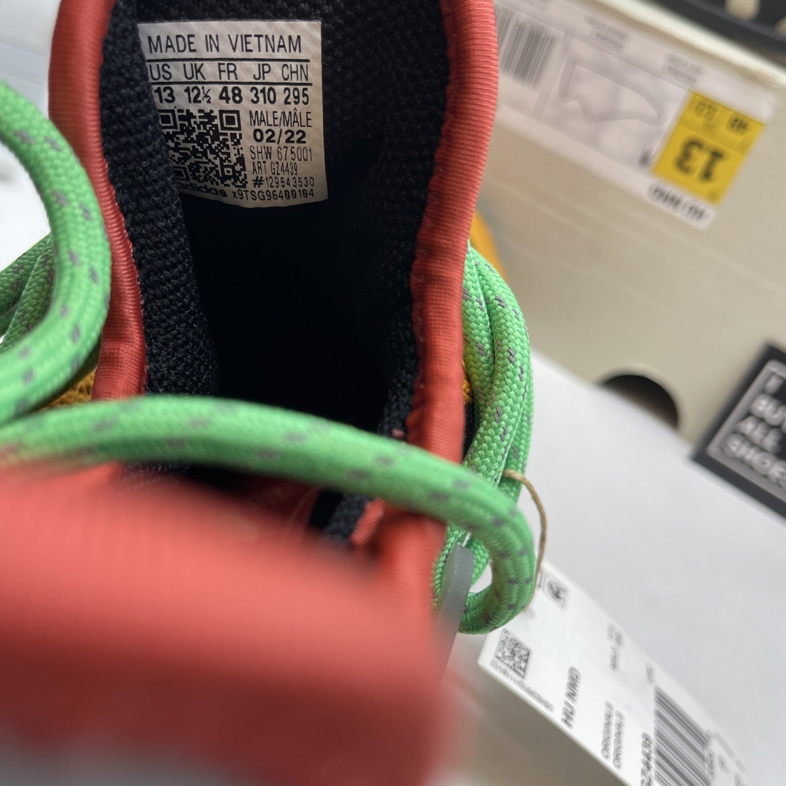 Size 13 - Adidas Pharrell x NMD Human Race Animal Print (GZ4439)