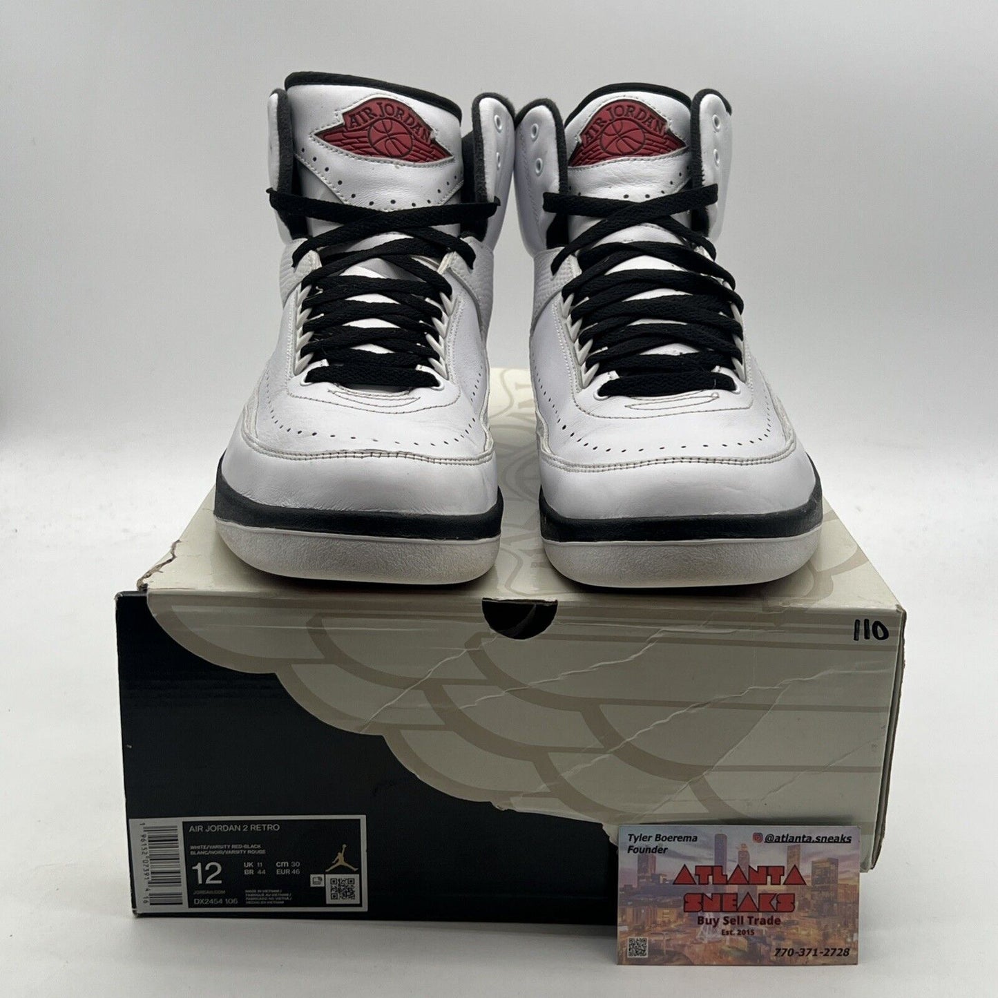 Size 12 - Air Jordan 2 Retro Mid Chicago (DX2454-106)