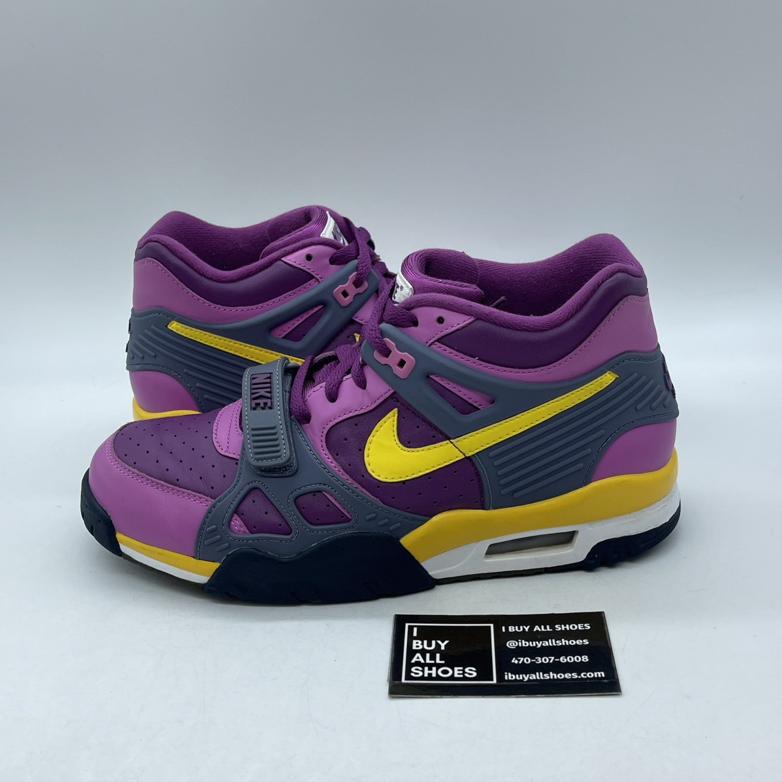 Size 9 - Nike Air Trainer 3 Retro 2020 Viotech Purple Grey Leather (CZ6393-500)