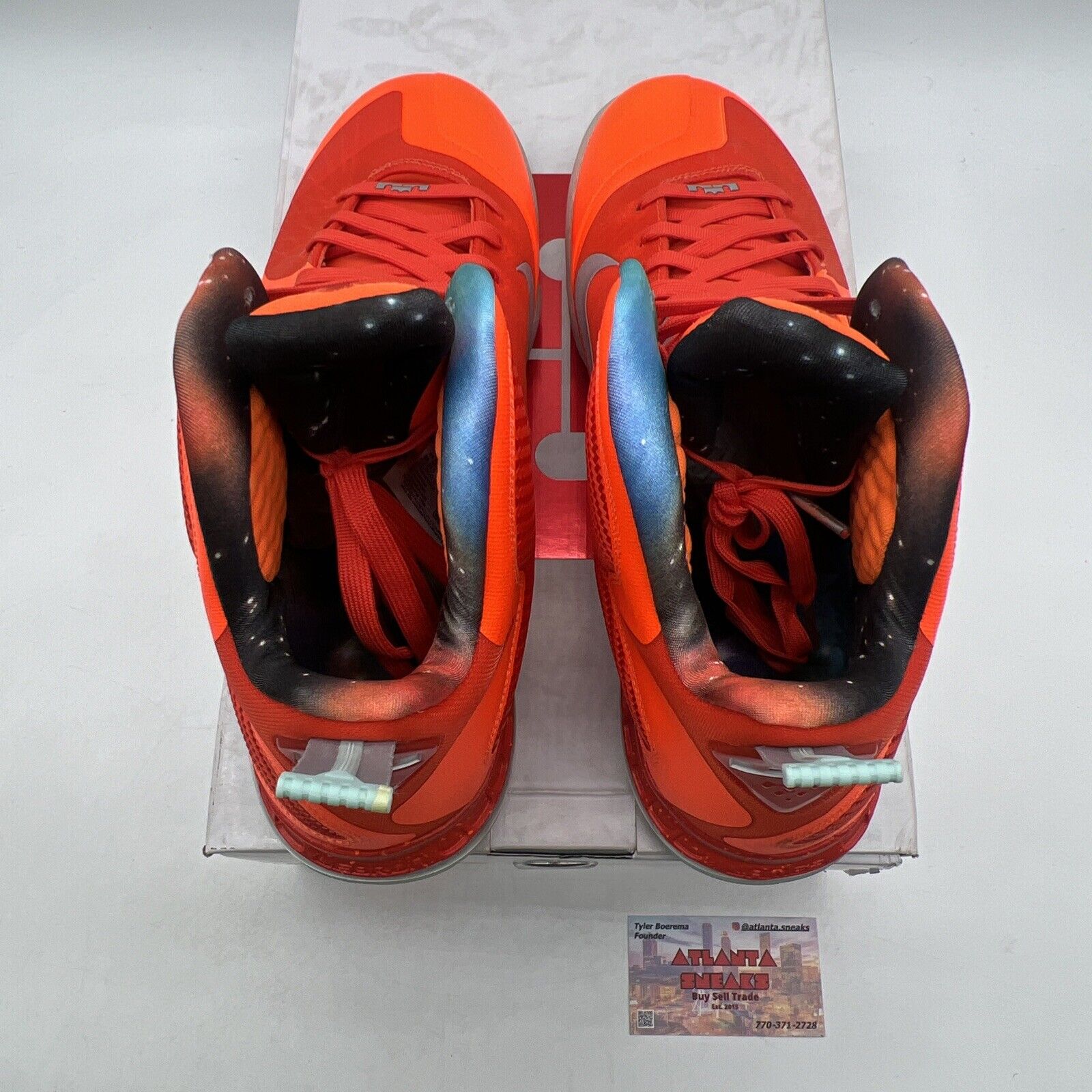 Size 11.5 - Nike LeBron 9 2022 Big Bang Orange Grey (DH8006-800)