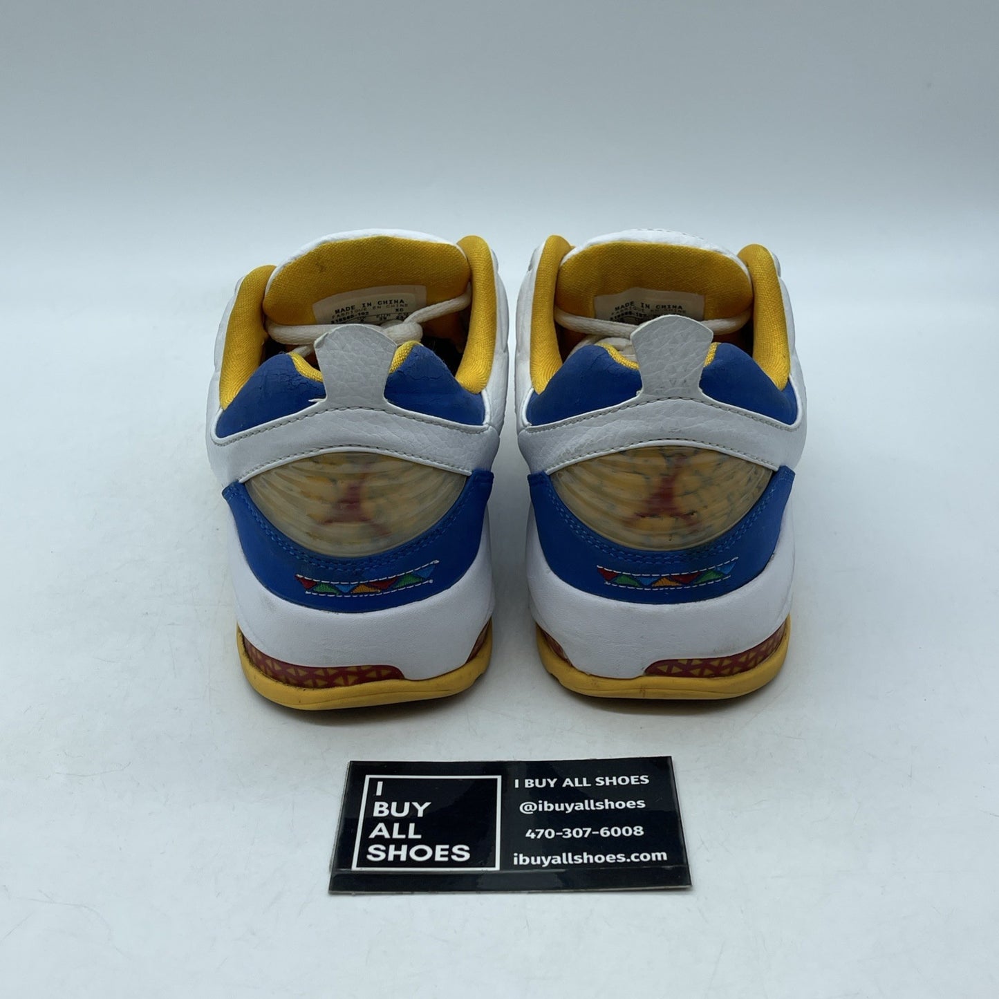 Size 6.5Y - Nike Air Jordan Truno Ko Golden State Yellow Blue (316580-102)