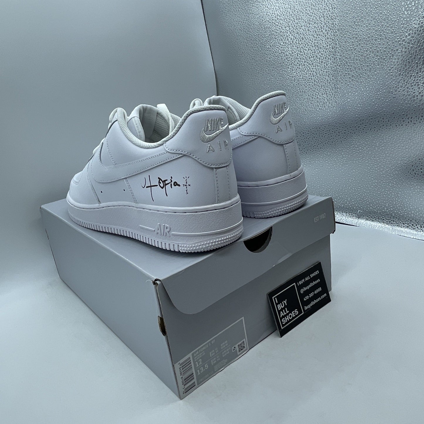 Size 12 - Nike Air Force 1 '07 Low Triple White (CW2288-111)