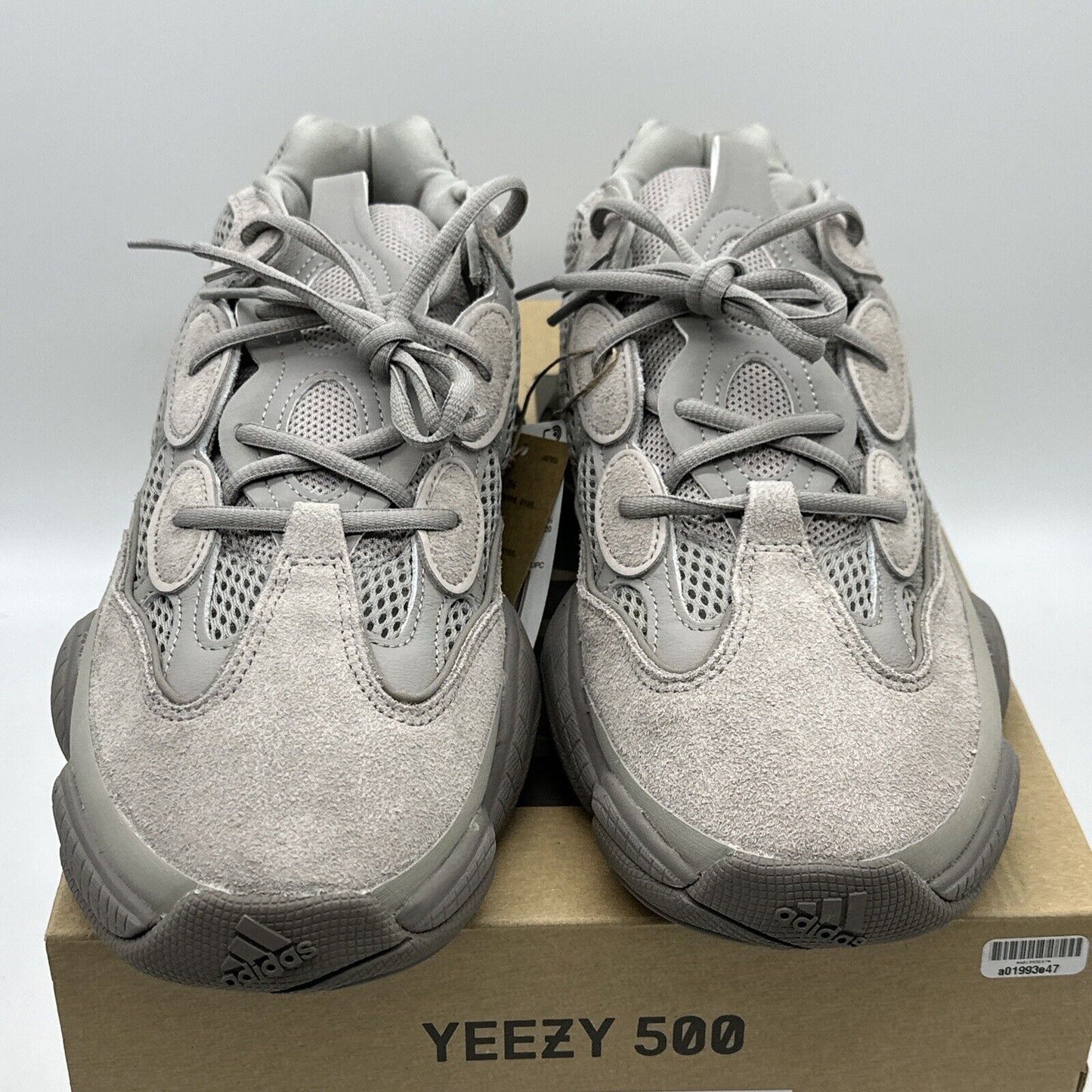 Size 12 - adidas Yeezy 500 Ash Gray - GX3607 Brand New Suede & Mesh OG All