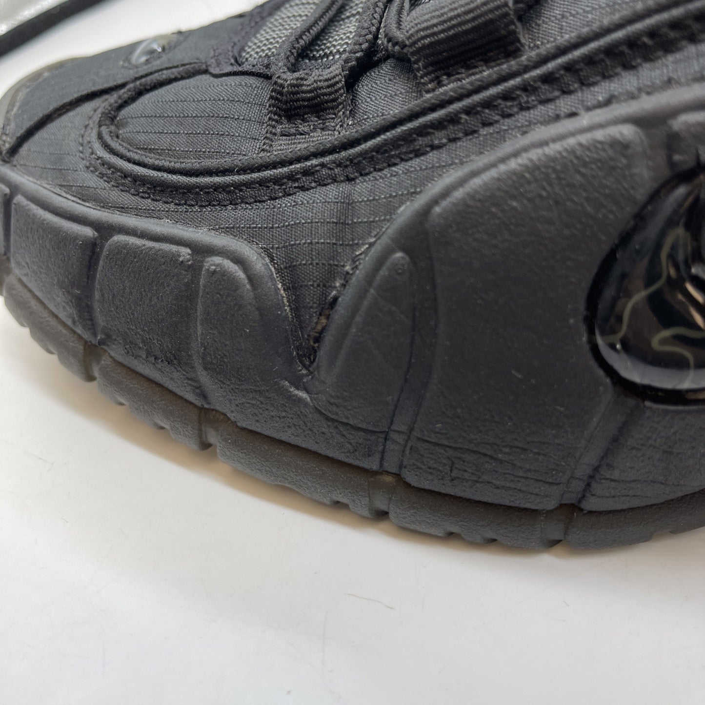 Size 11 - Nike Air Max Penny 05 Hoh Black Suede (438793-020)