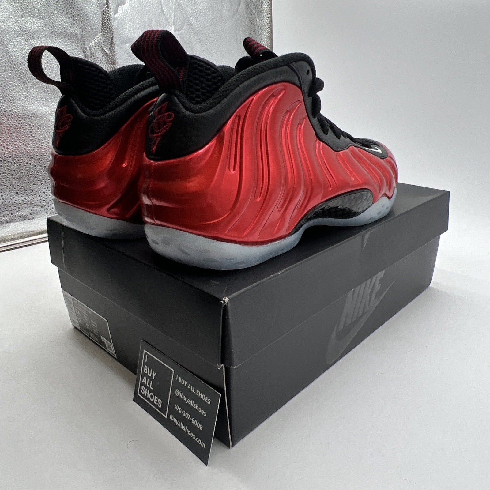 Size 9.5 - Nike Air Foamposite One 2023 Metallic Red (DZ2545-600)