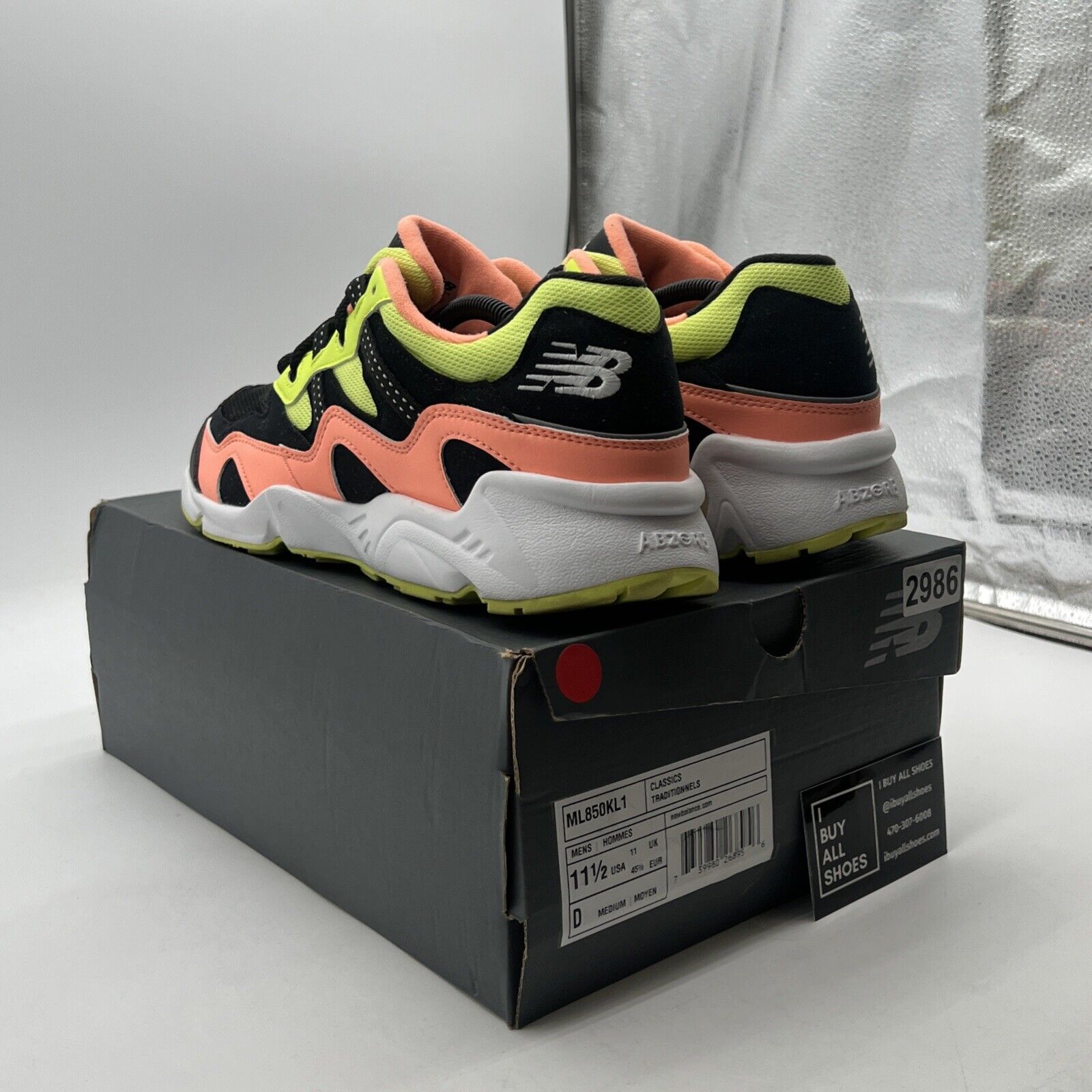 Size 11.5 - New Balance Kawhi Leonard x 850 Sunrise (ML850KL1)