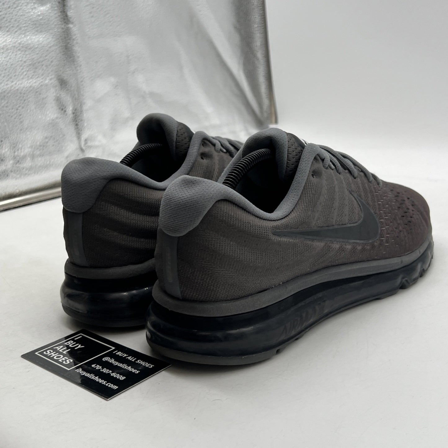 Size 11 - Nike Air Max 2017 Cool Grey - (849559-008)