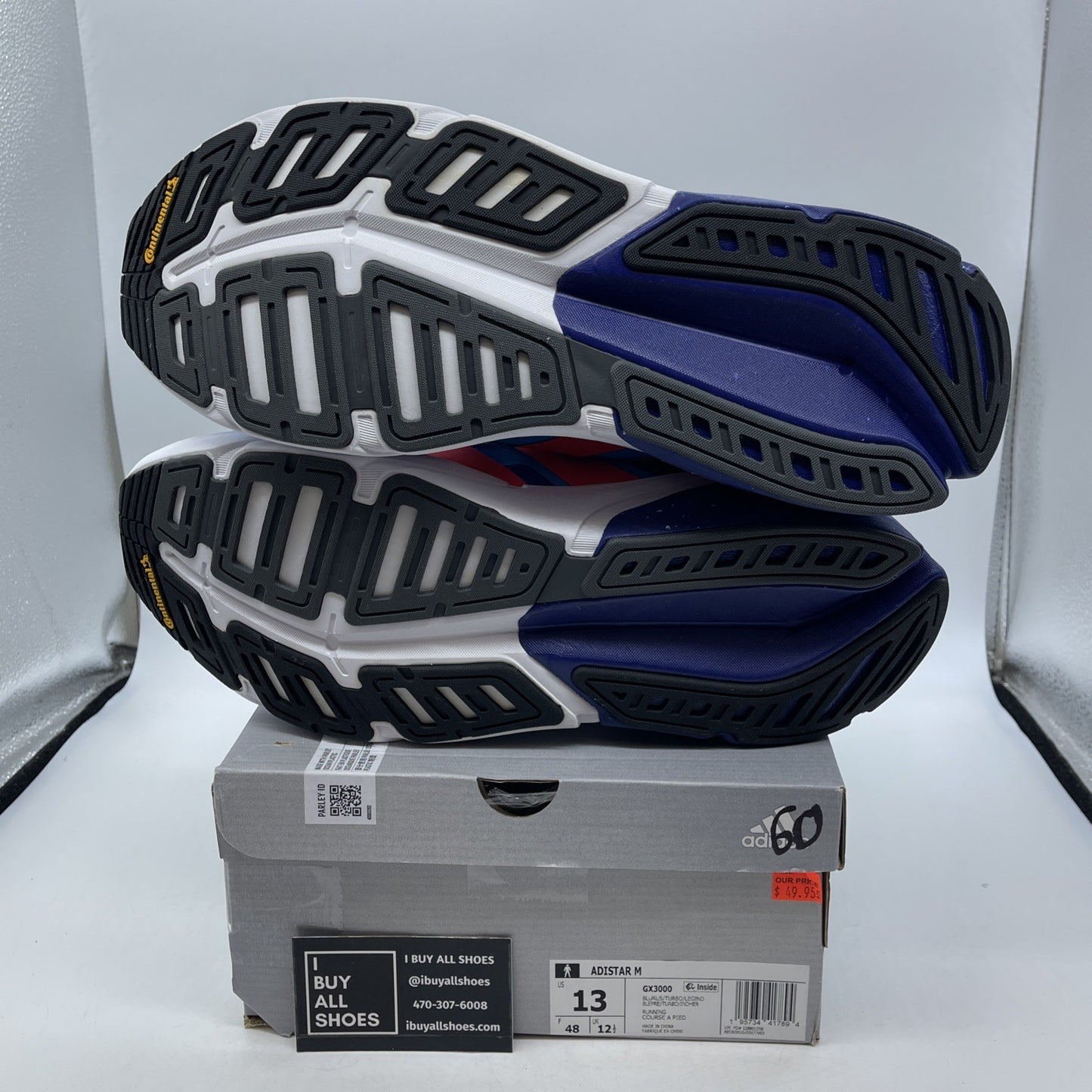 Size 13 - Adidas Adistar Blue Rush Turbo (GX3000)