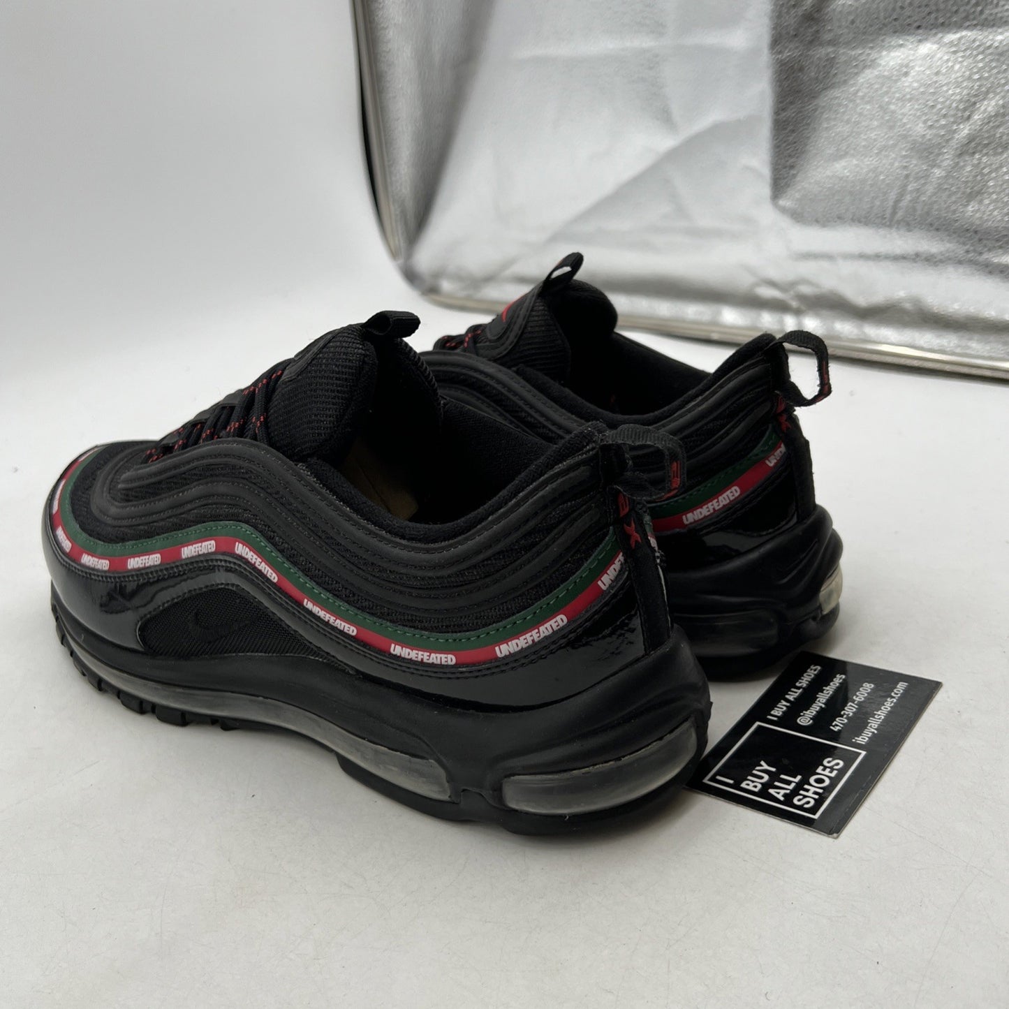 Size 12 - Nike Undefeated x Air Max 97 OG Black (AJ1986-001)