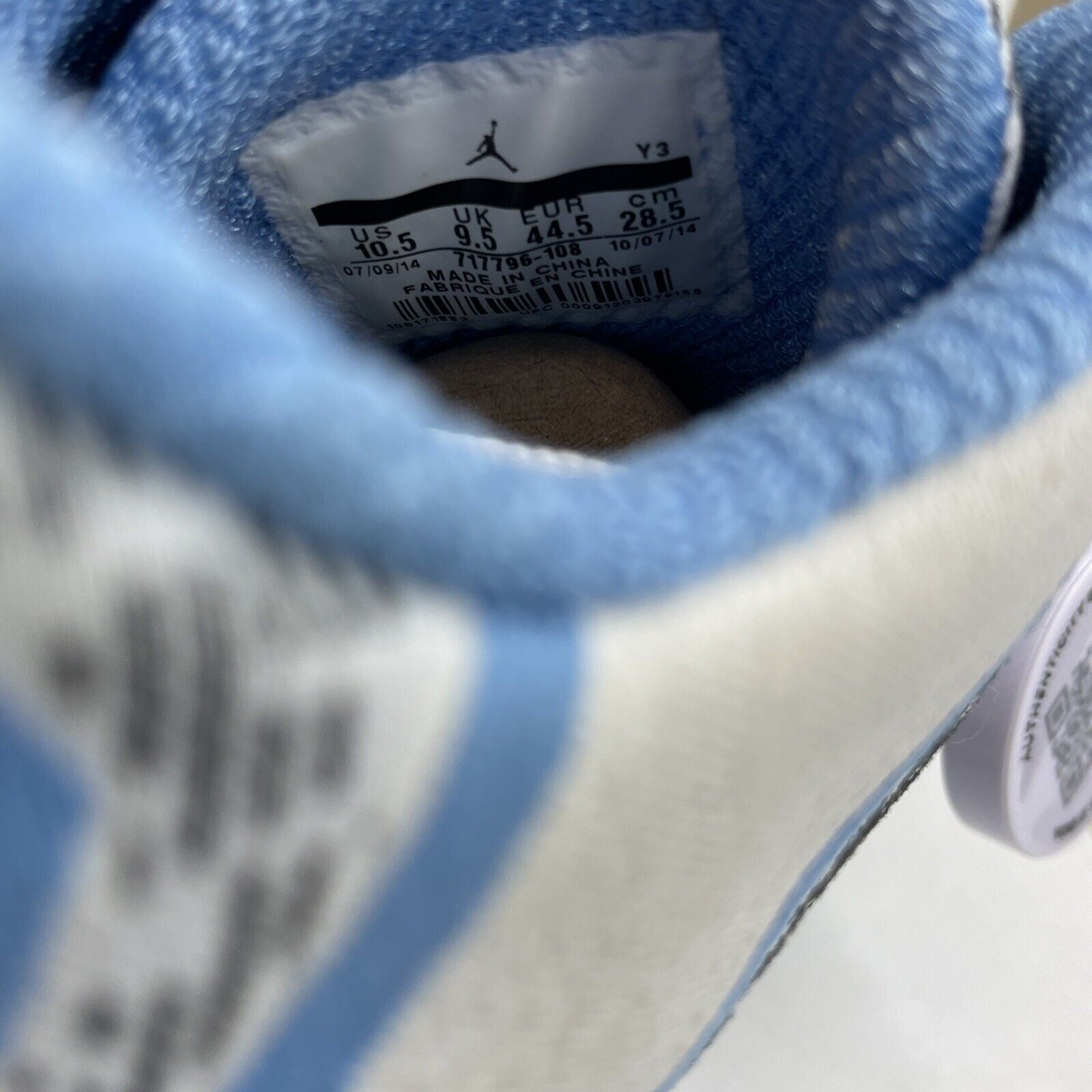 Size 10.5 - Air Jordan 29 Pantone Grey Blue Black Suede (717796-108)