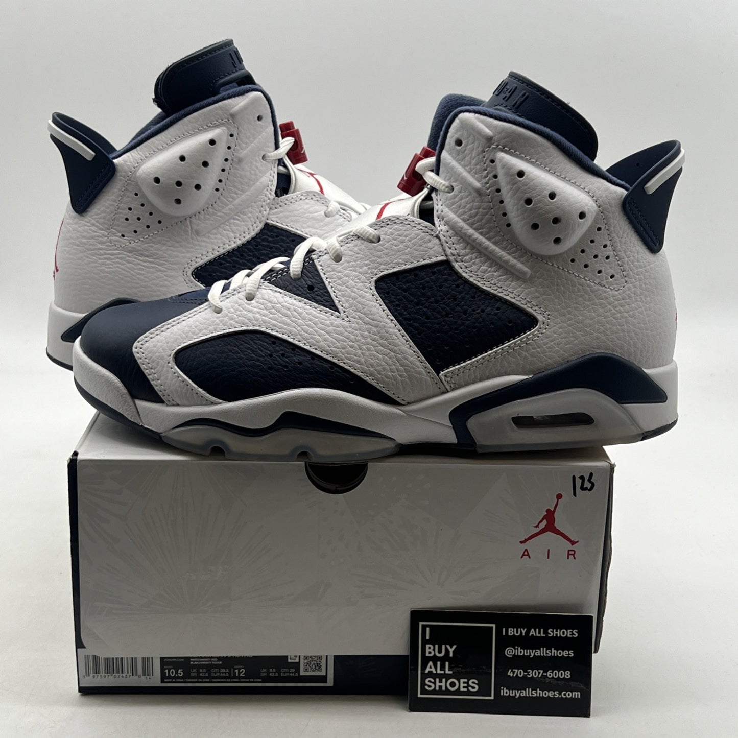 Size 10.5 - Air Jordan 6 Retro 2024 Olympic (CT8529-164)