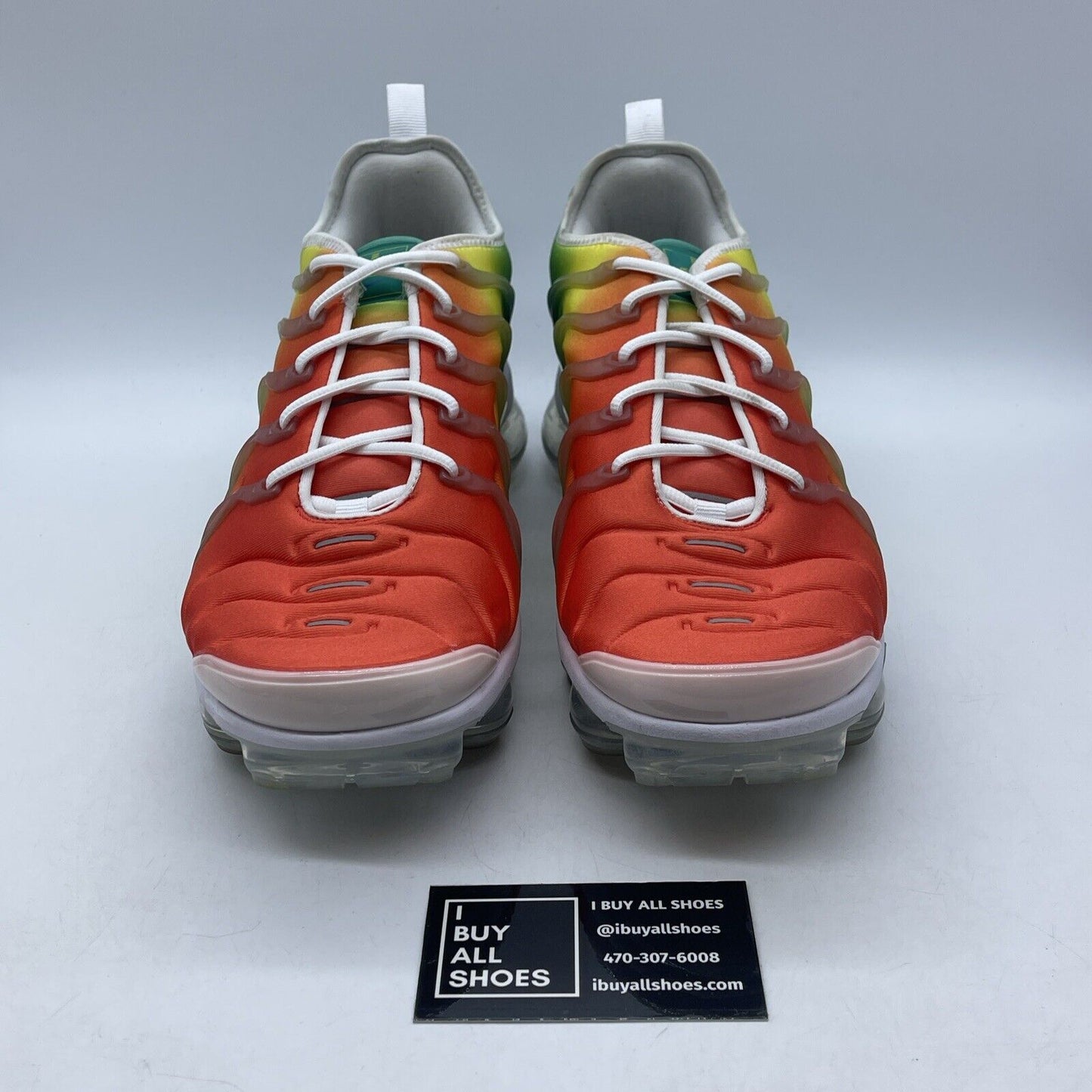 Size 11.5 - Nike Air VaporMax Plus Retuned Air Red Grey Suede (924453-103)
