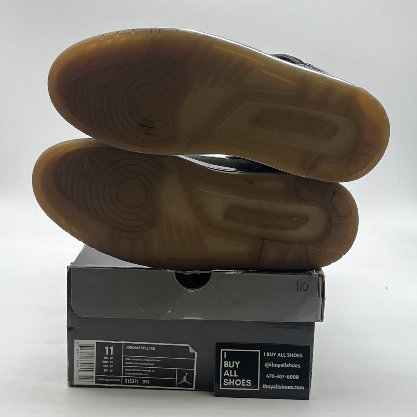 Size 11 - Jordan SpizIke Light Graphite (315371-091)