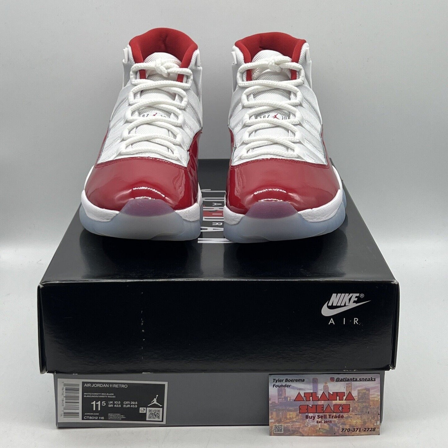 Size 11.5 - Jordan 11 Retro High Cherry Brand New Og All