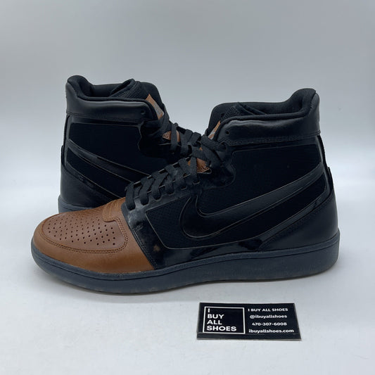 Size 13 - Nike Trainer Clean Sweep Premium Black Russet Black (536852-011)