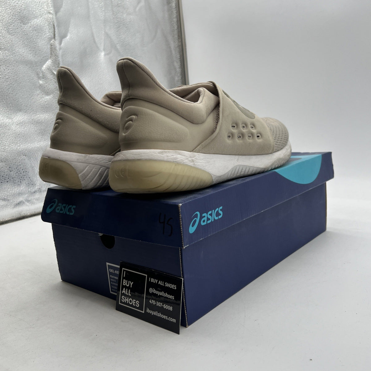 Size 11.5 - Asics GEL-Kenun Lyte Aloe Four Leaf Clover Running (T830N-1212)