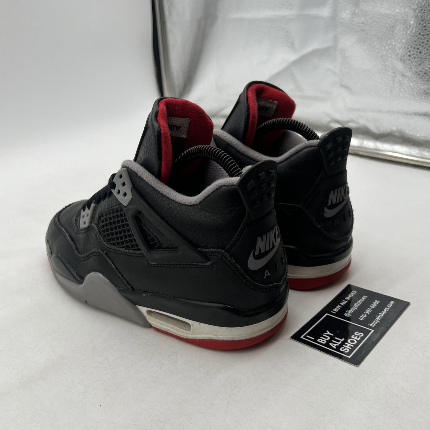 Size 5.5 - Air Jordan 4 Retro Bred Reimagined (FQ8213-006)