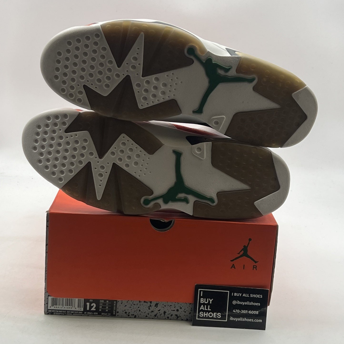 Size 12 - Air Jordan 6 Retro Gatorade (384664-145)