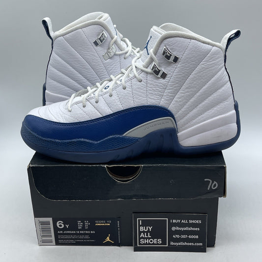 Size 6Y - Air Jordan 12 Retro French Blue 2016 (153265-113)