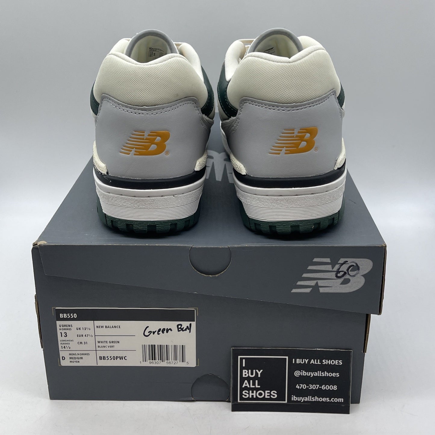 Size 13 - New Balance 550 Nightwatch Green (BB550PWC)