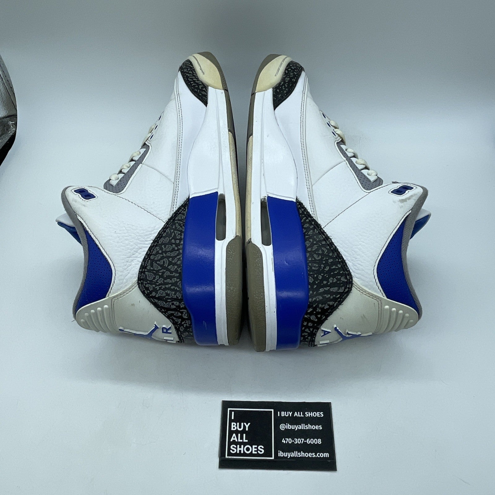 Size 12 - Air Jordan 3 Retro Mid Racer Blue Grey White Suede (CT8532-145)