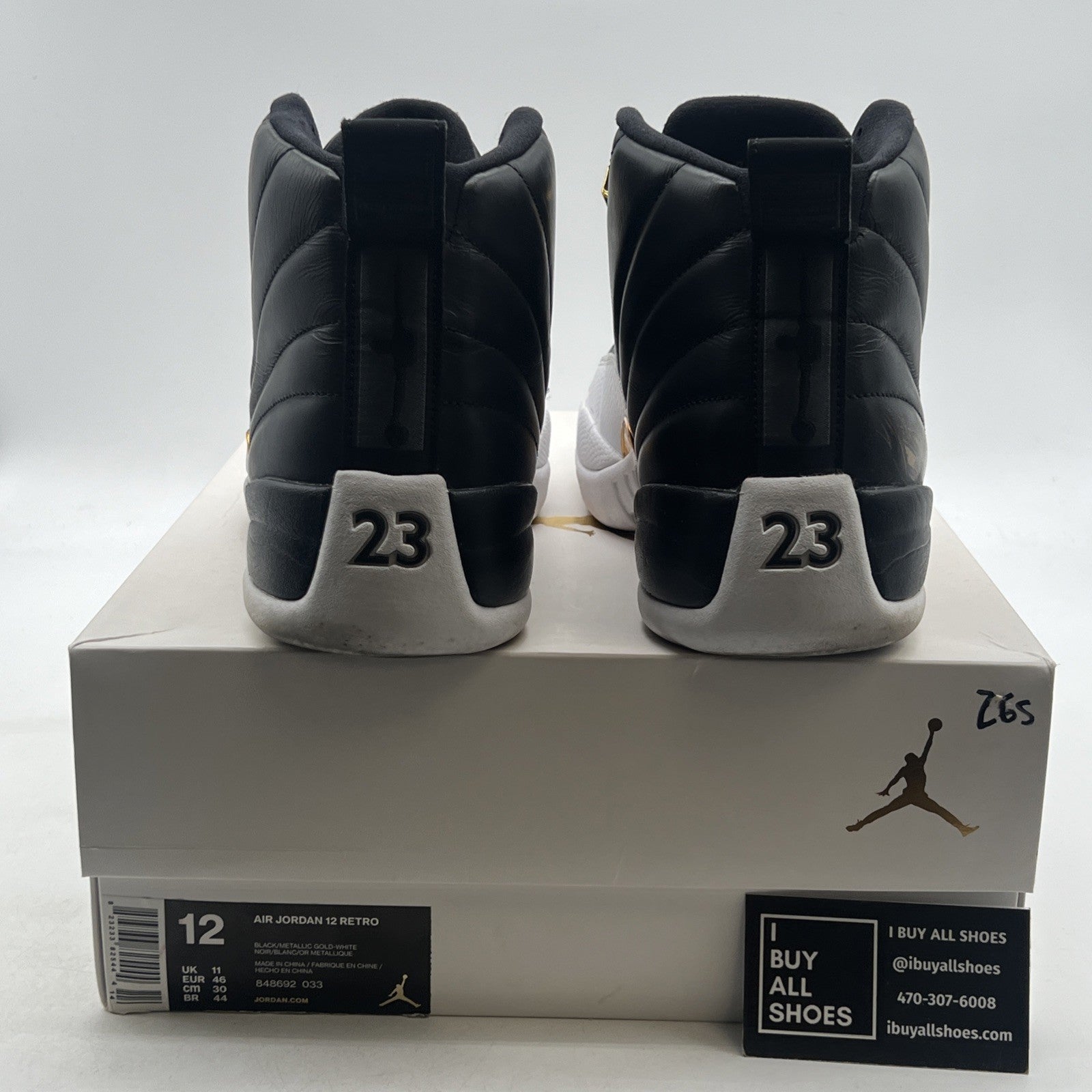 Size 12 - Air Jordan 12 Retro Wings (848692-033)