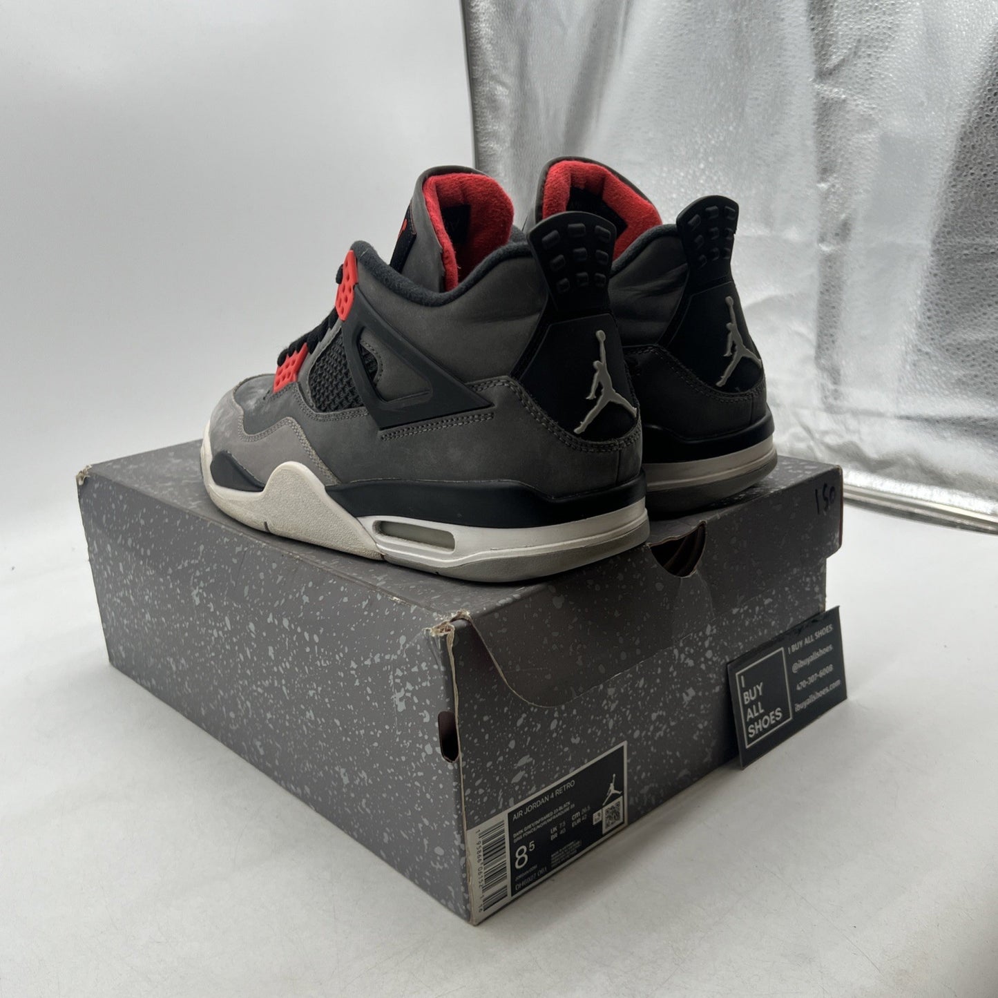Size 8.5 - Air Jordan 4 Retro Mid Infrared (DH6927-061)