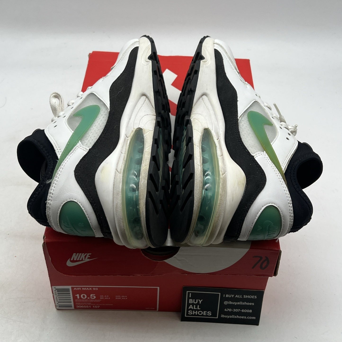 Size 10.5 - Nike Air Max 93 Dusty Cactus (306551-107)