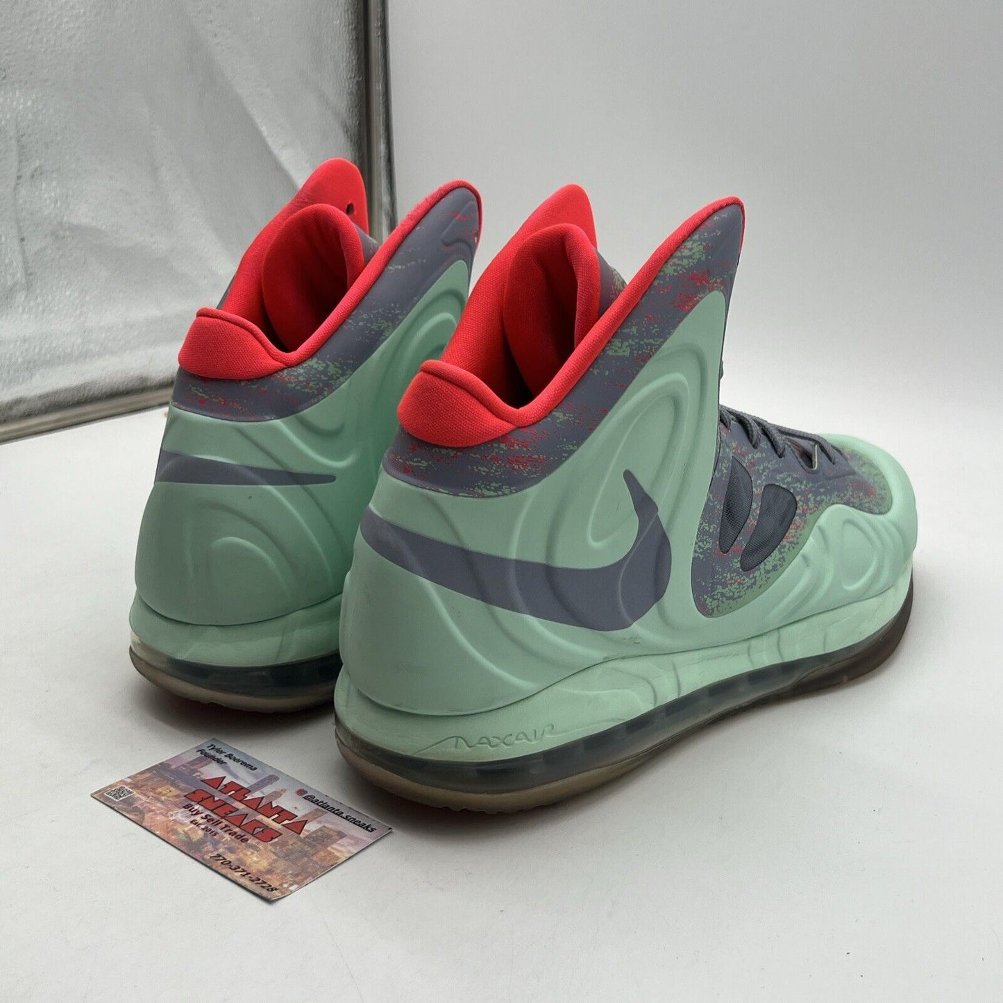 Size 13 - Nike Air Max Hyperposite Rajon Rondo Grey Aqua (524862-302)