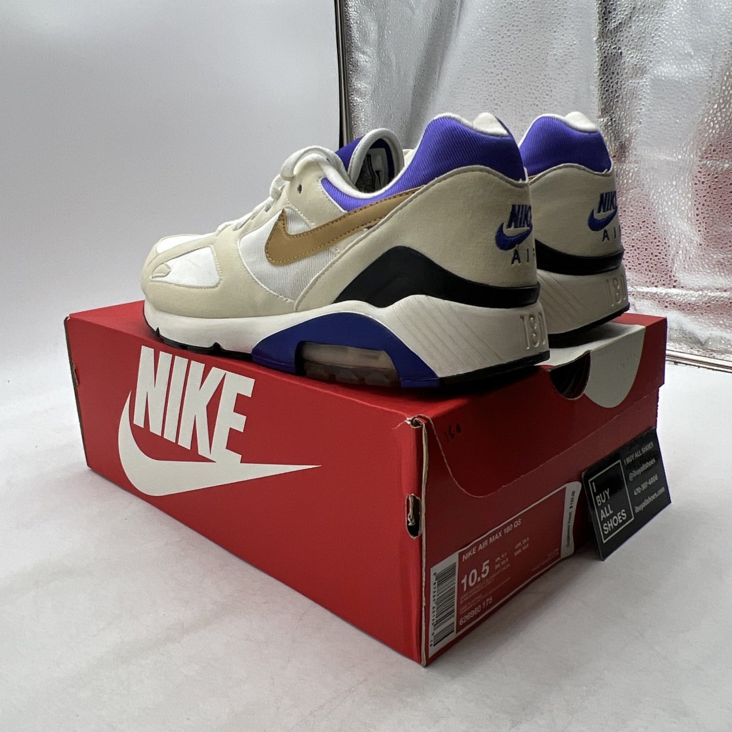 Size 10.5 - Nike Air Max 180 QS 2013 Concord (626960-175)