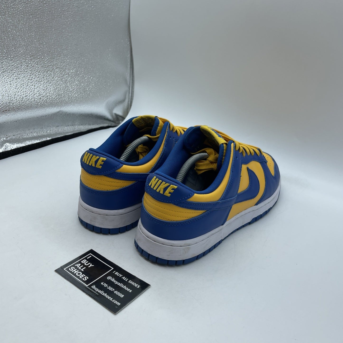 Size 12 - Nike Dunk Low UCLA Blue Yellow Leather (DD1391-402)