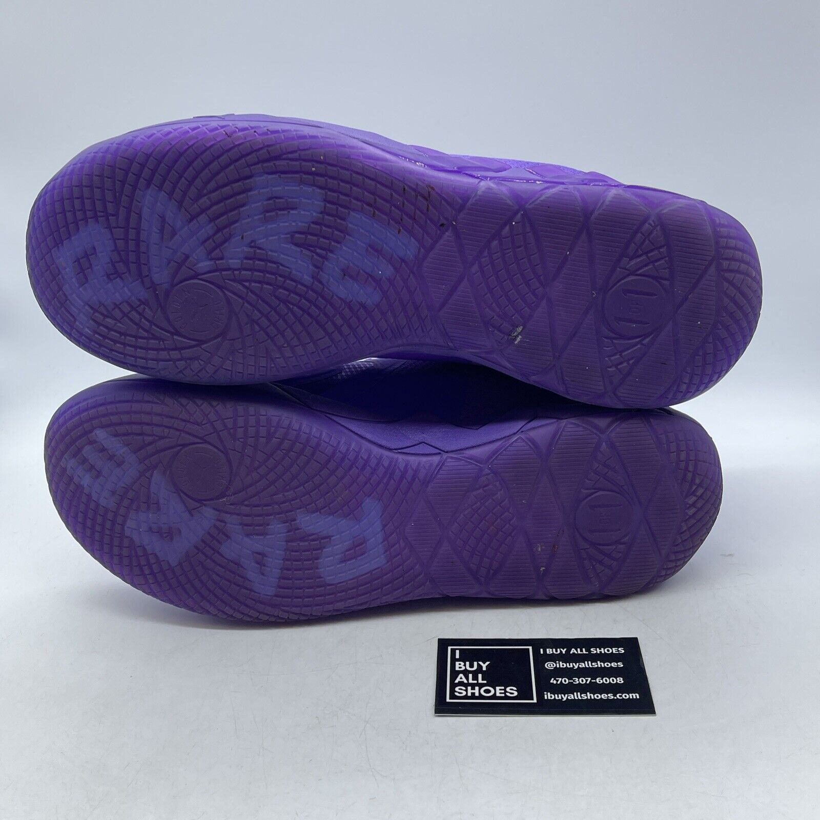 Size 12 - PUMA MB.01 Queen City Purple Blue Suede Leather (377237-10)