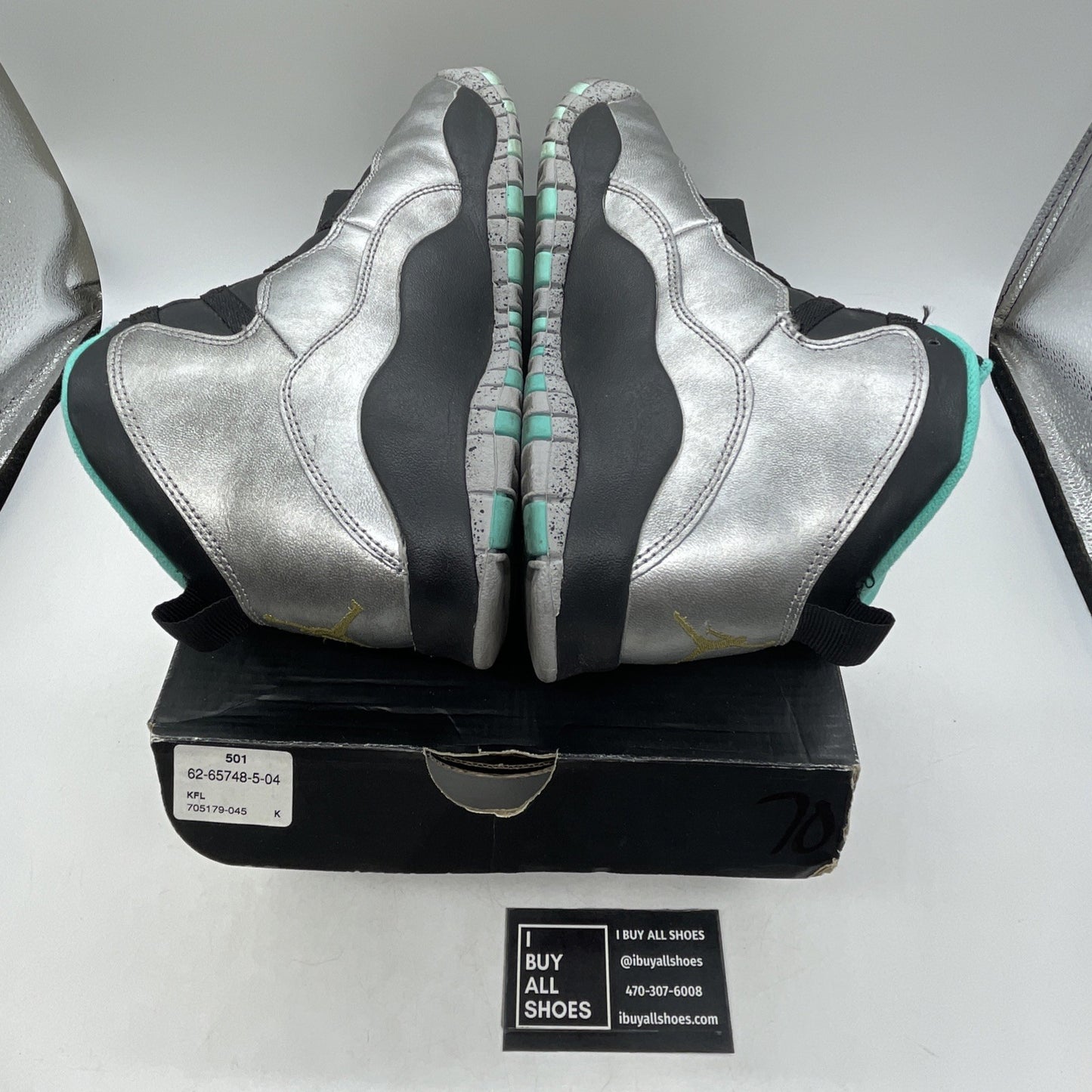 Size 6.5Y - Air Jordan 10 Retro Lady Liberty (705179-045)