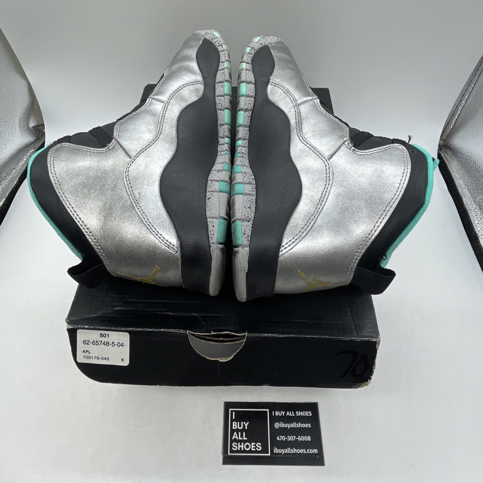 Size 6.5Y - Air Jordan 10 Retro Lady Liberty (705179-045)