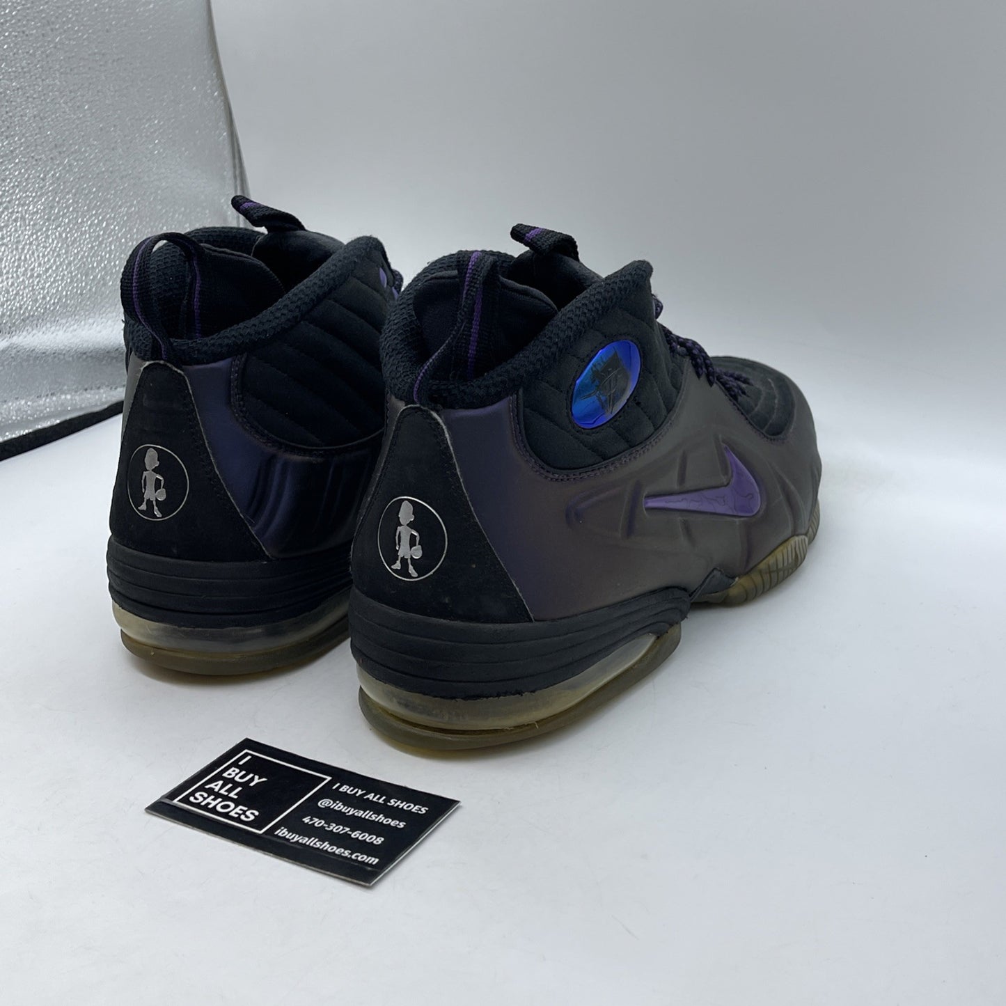 Size 13 - Nike 1/2 Cent Eggplant Black Purple Suede Leather (344646-500)