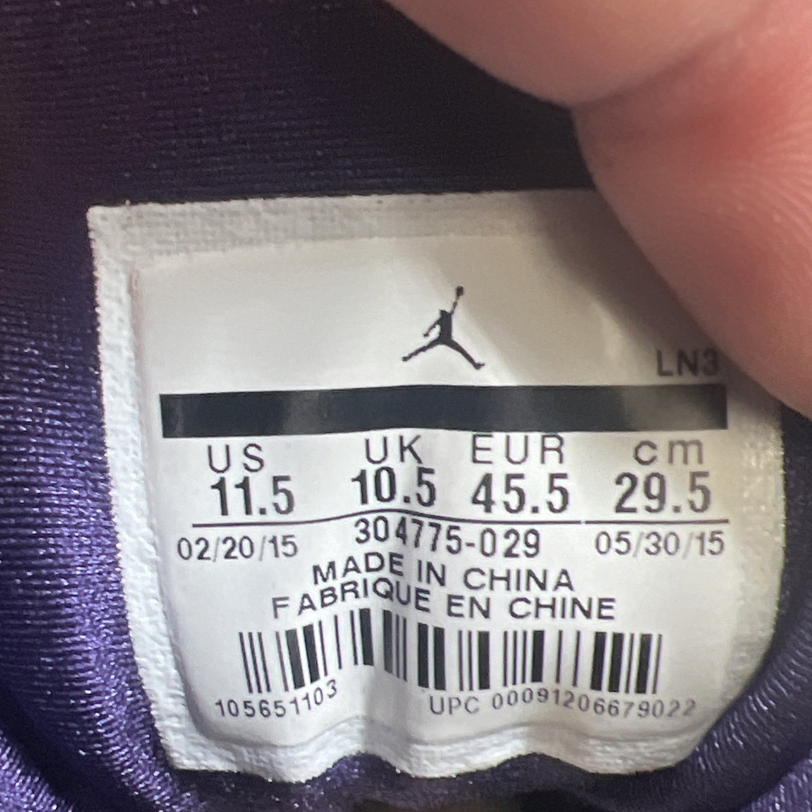 Size 11.5 - Air Jordan 7 Retro Marvin the Martian (304775-029)