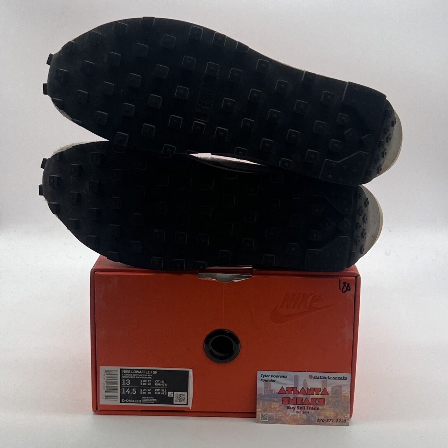 Size 13 - Nike LDV Waffle x Fragment Design x Sacai Gray (DH2684-001)