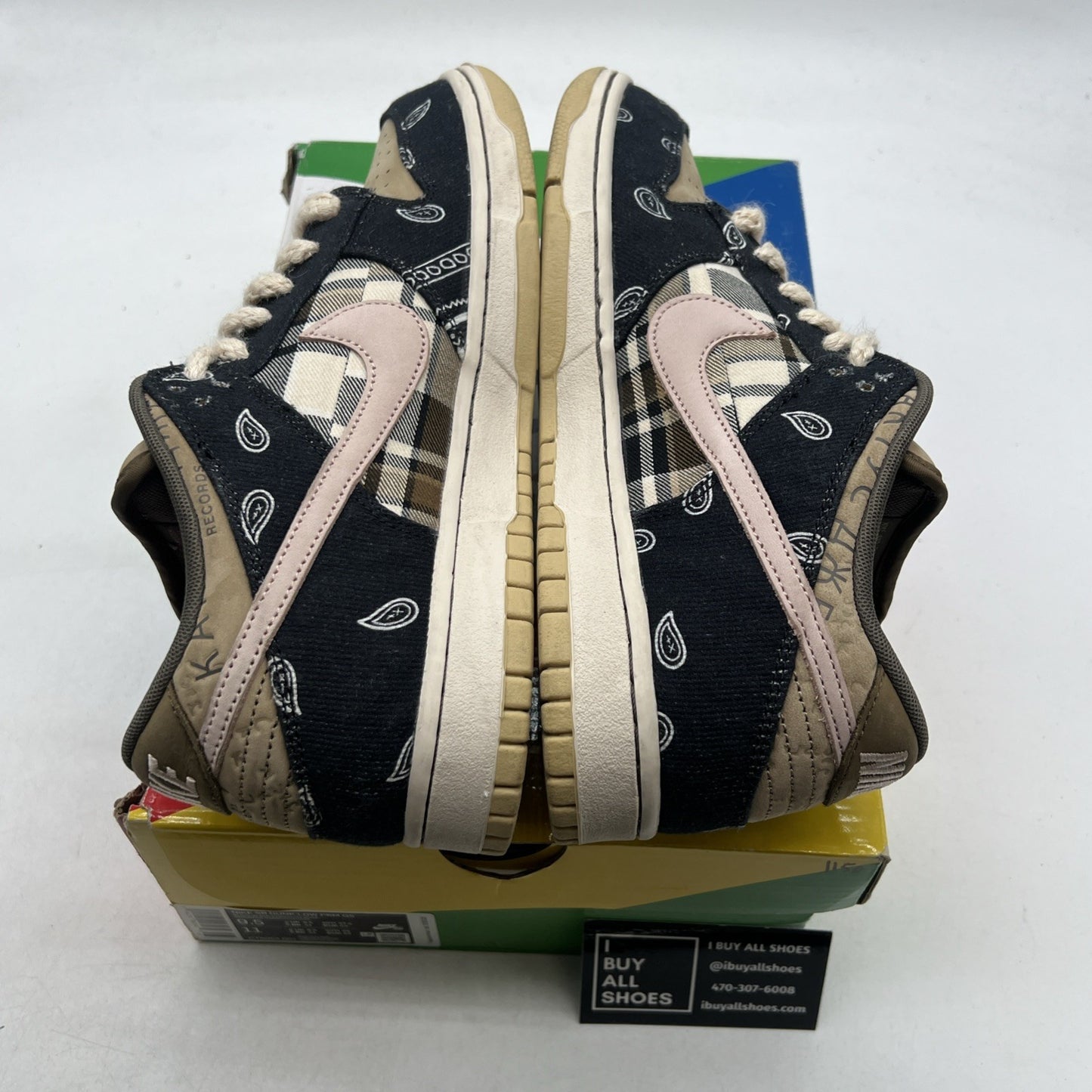 Size 9.5 - Travis Scott x Nike SB Dunk PRM QS Low Cactus Jack (CT5053-001)