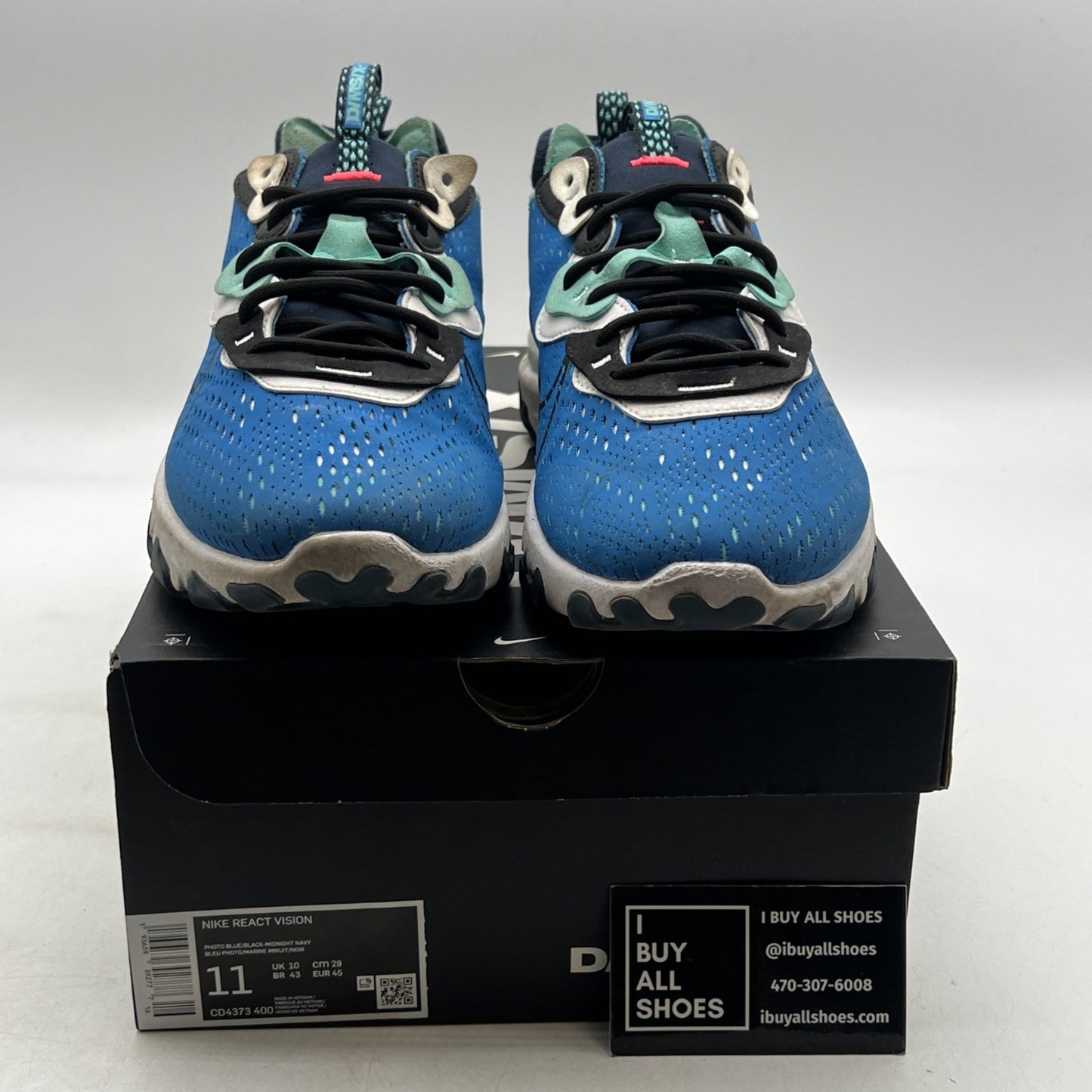 Size 11 - Nike React Vision Photo Blue (CD4373-400)