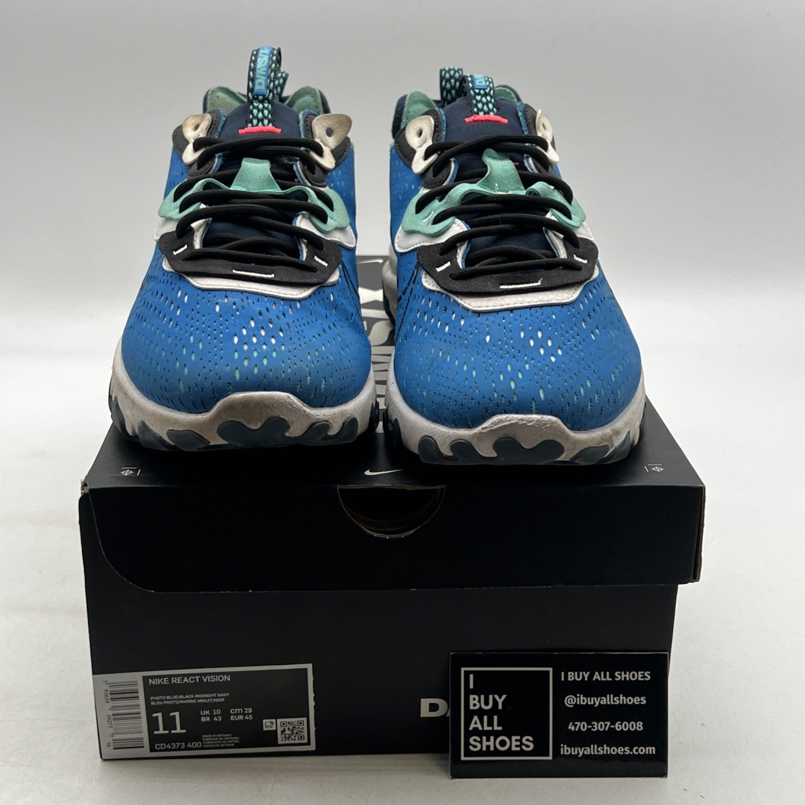 Size 11 - Nike React Vision Photo Blue (CD4373-400)